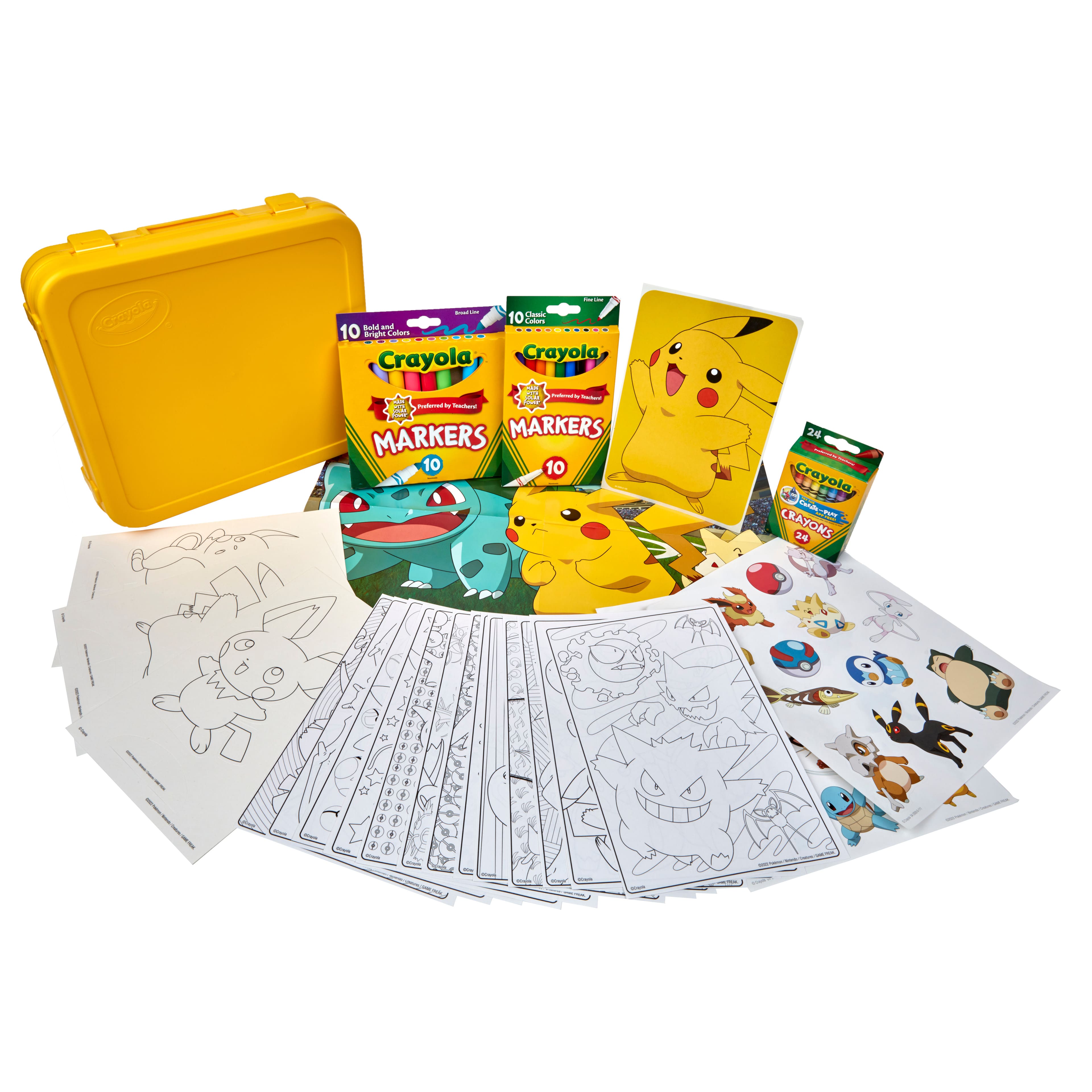 Crayola&#xAE; Pok&#xE9;mon&#x2122; Pikachu Art Case