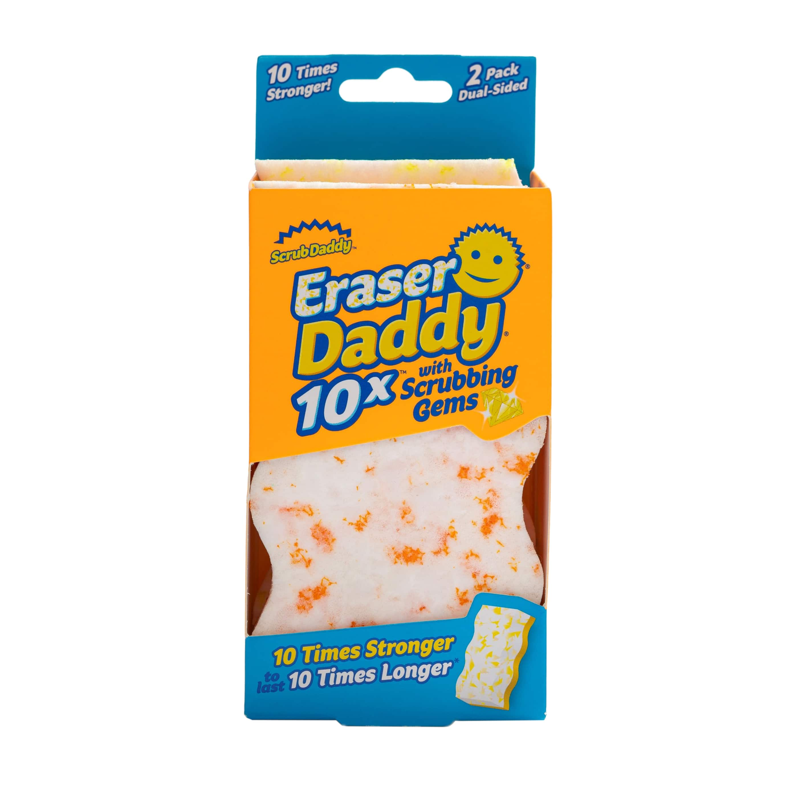 Scrub Daddy&#xAE; Eraser Daddy&#xAE; 10x&#x2122;, 2ct.