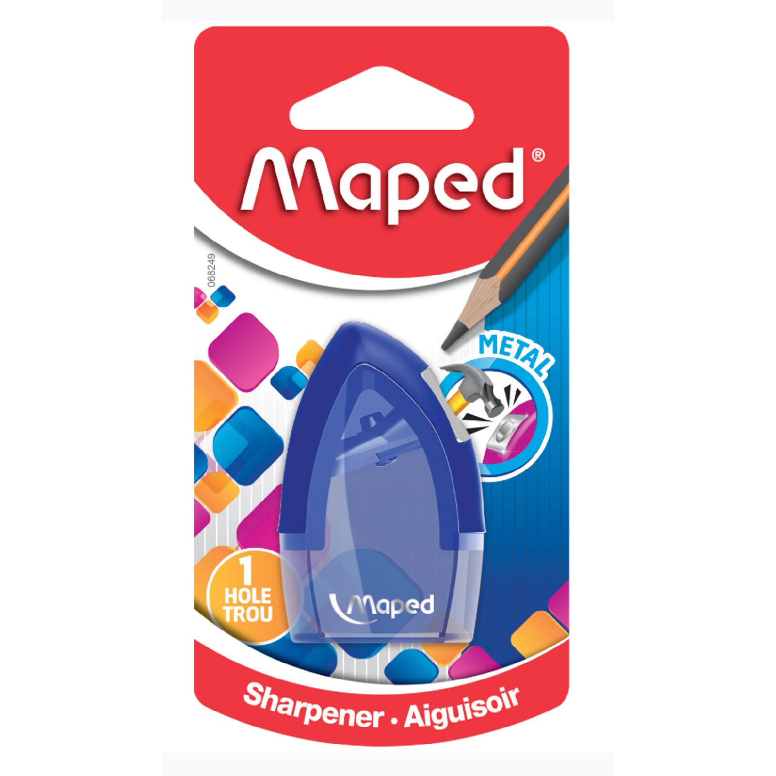 Maped&#xAE; Tonic 1 Hole Sharpener, 12ct.