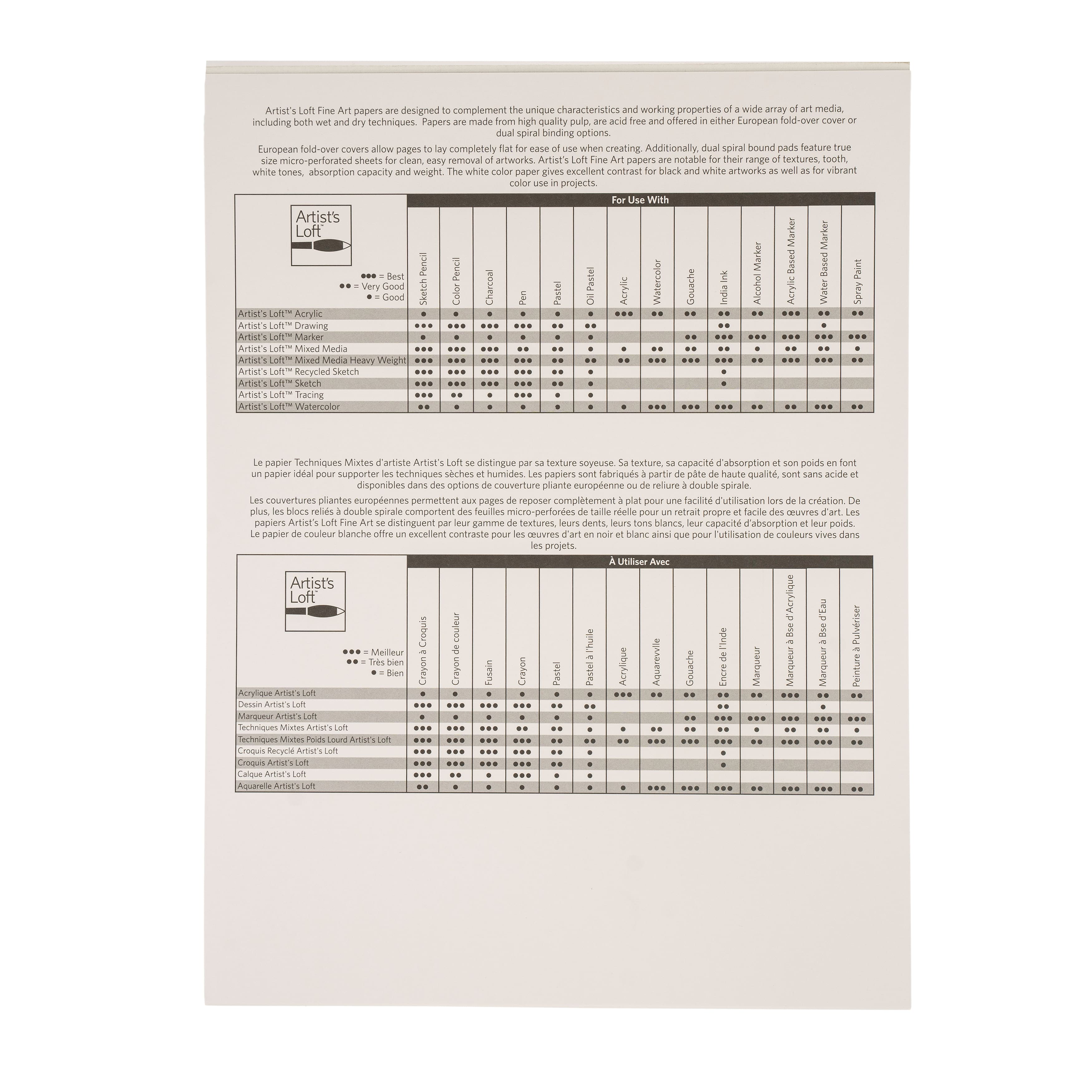 Tan &#x26; Gray Tone Drawing Pad by Artist&#x27;s Loft&#x2122;