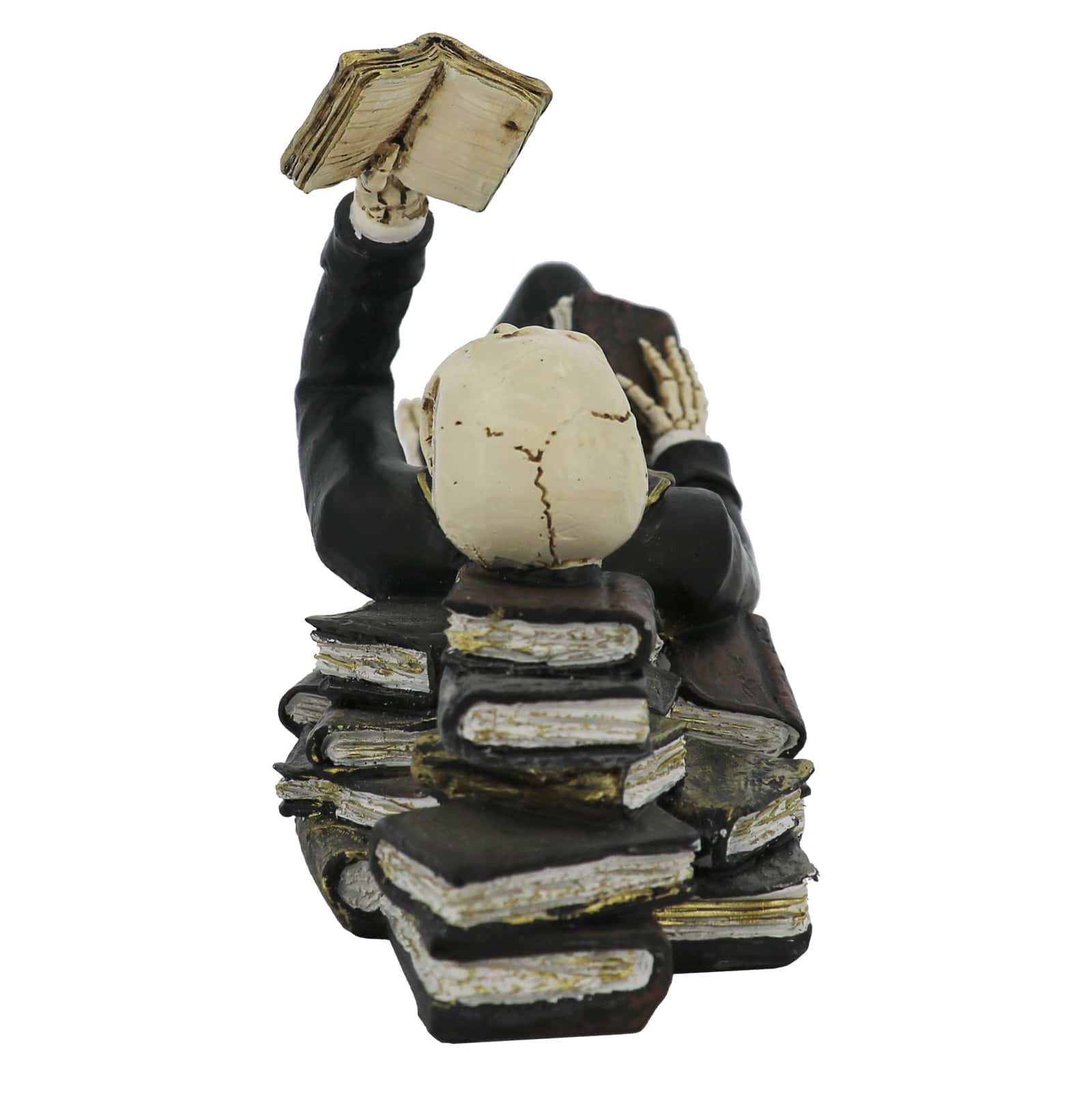 8&#x22; Lying Skeleton with Book Tabletop D&#xE9;cor by Ashland&#xAE;
