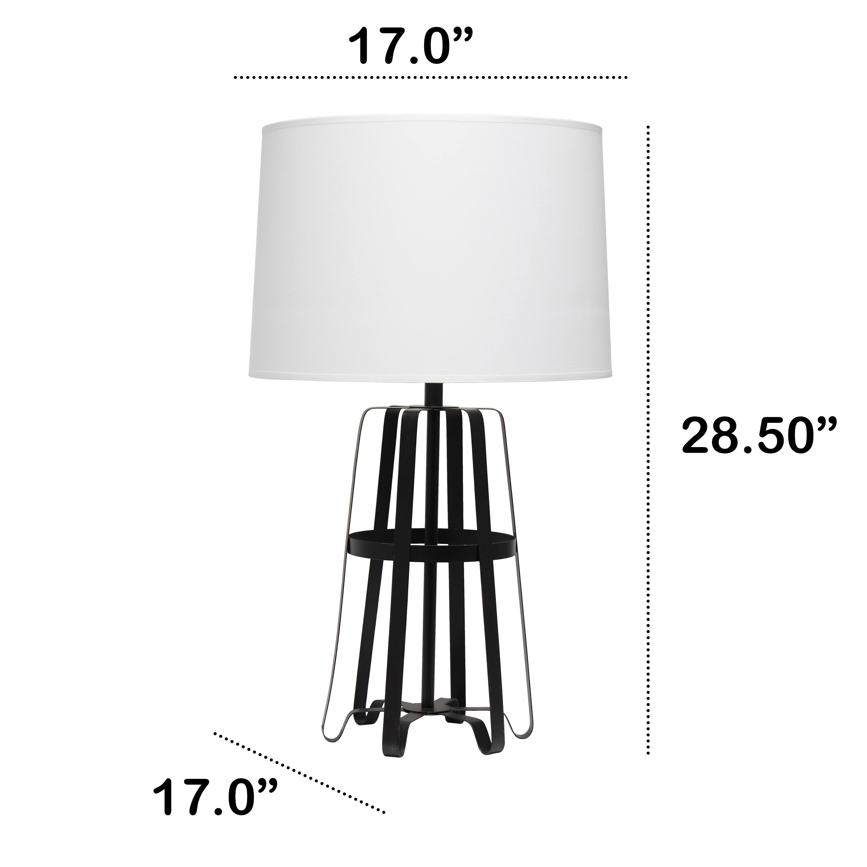 Lalia Home Stockholm 28.5&#x22; Oil Rubbed Bronze Table Lamp