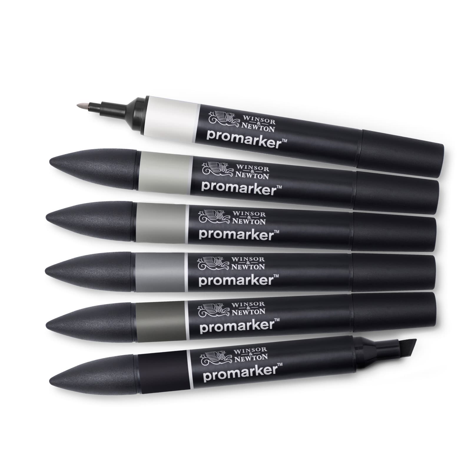 Winsor & Newton® ProMarker™ Neutral Tones 6 Marker Set