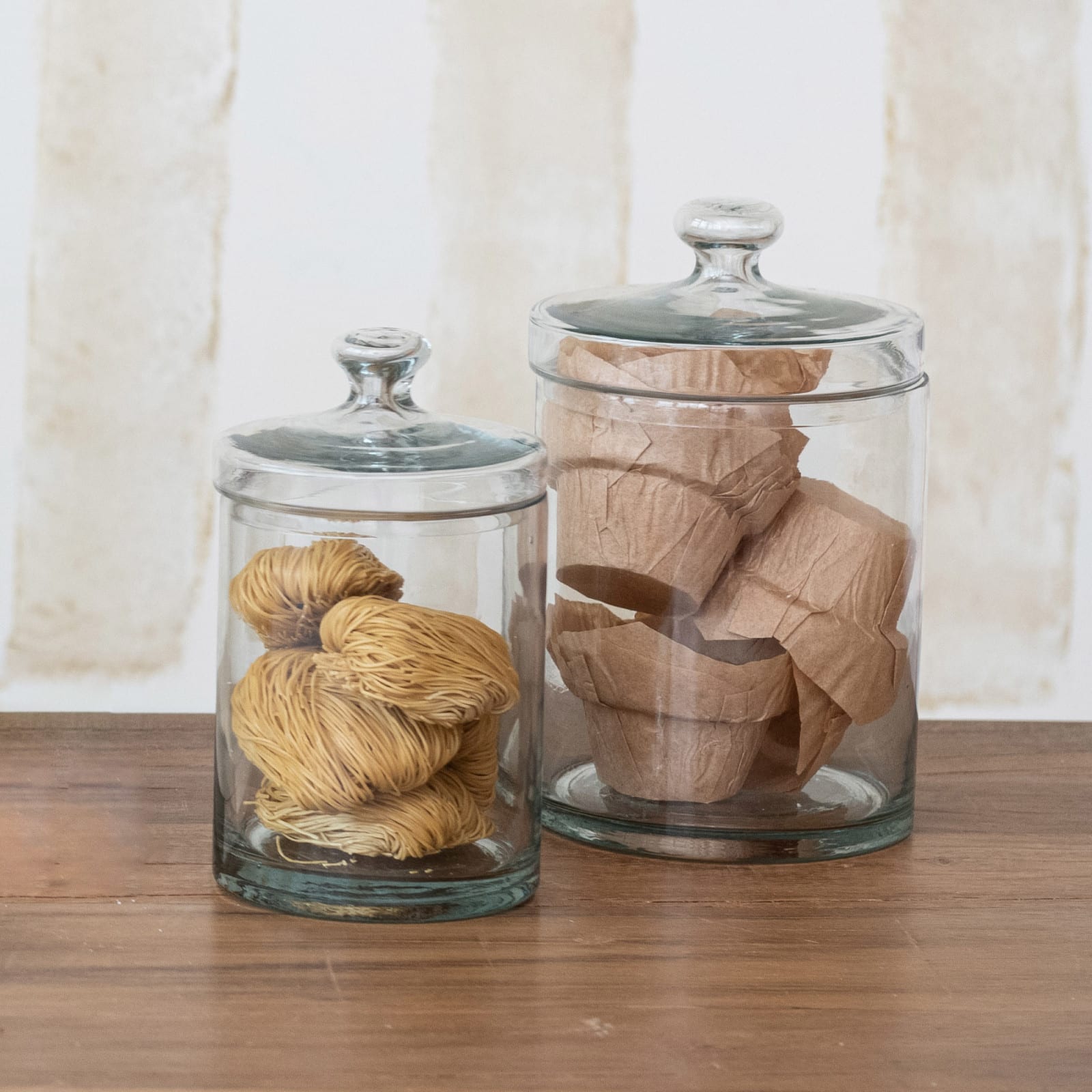 Hello Honey® Clear Classic Glass Jar with Lid