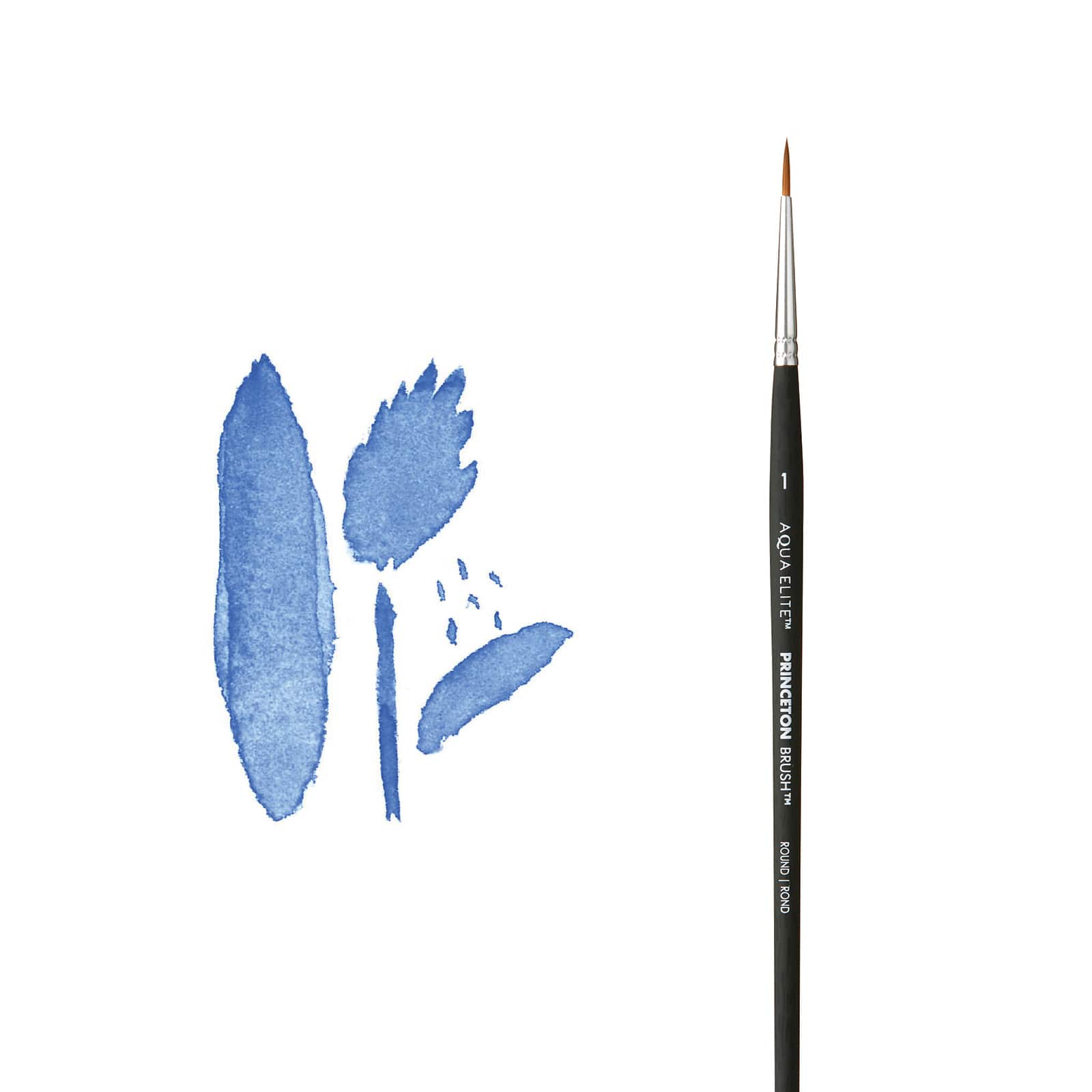 12 Pack: Princeton™ Aqua Elite™ Short Handle Round Brush