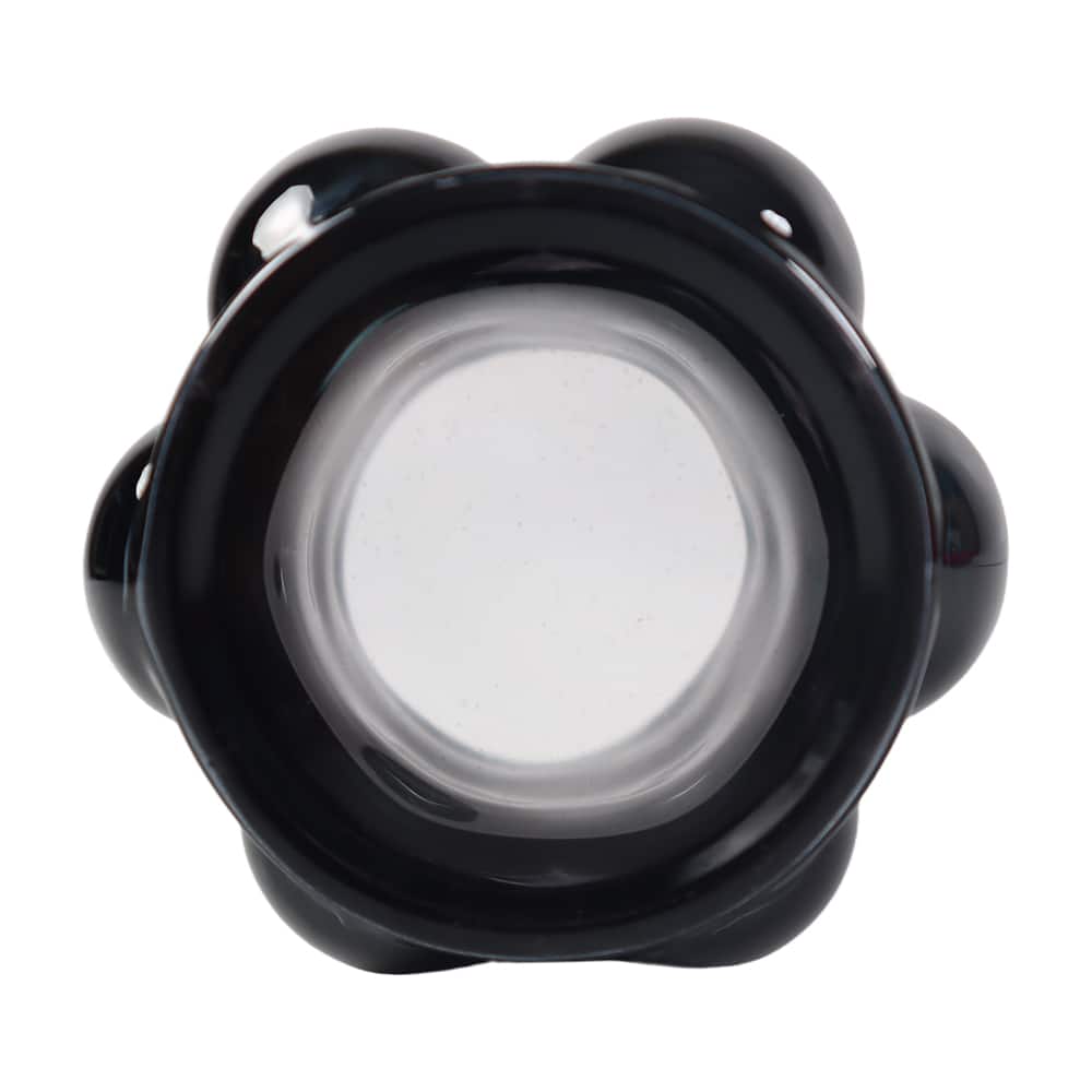 Black Bubble Glass Tabletop D&#xE9;cor by Ashland&#xAE;