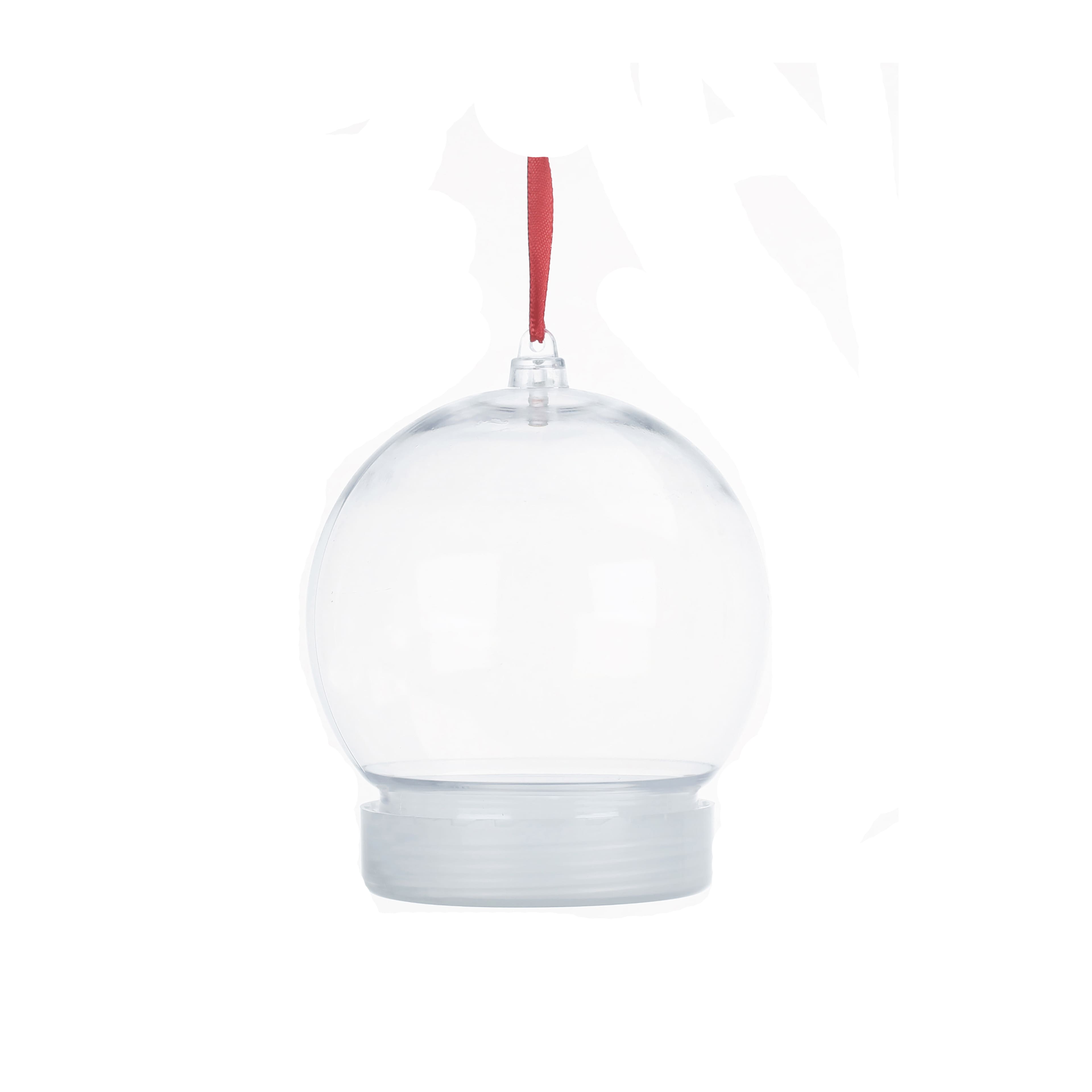 4&#x22; DIY Plastic Water Globe Ornament by Make Market&#xAE;