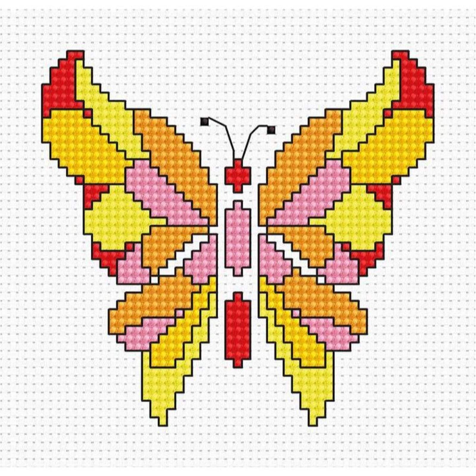 Luca-s Butterfly Counted Cross Stitch Kit