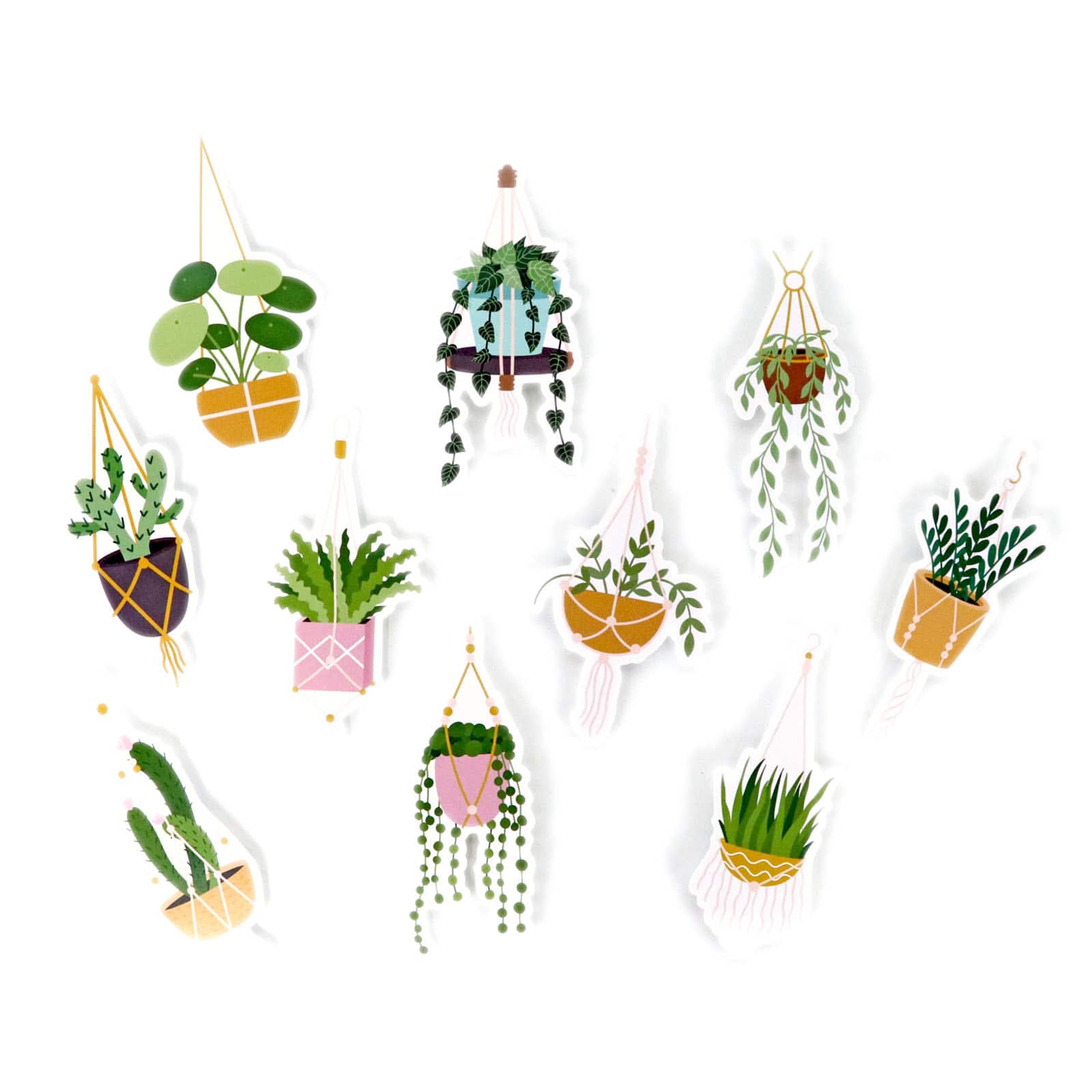 House Plants Vinyl Die Cut Stickers by Recollections&#x2122;