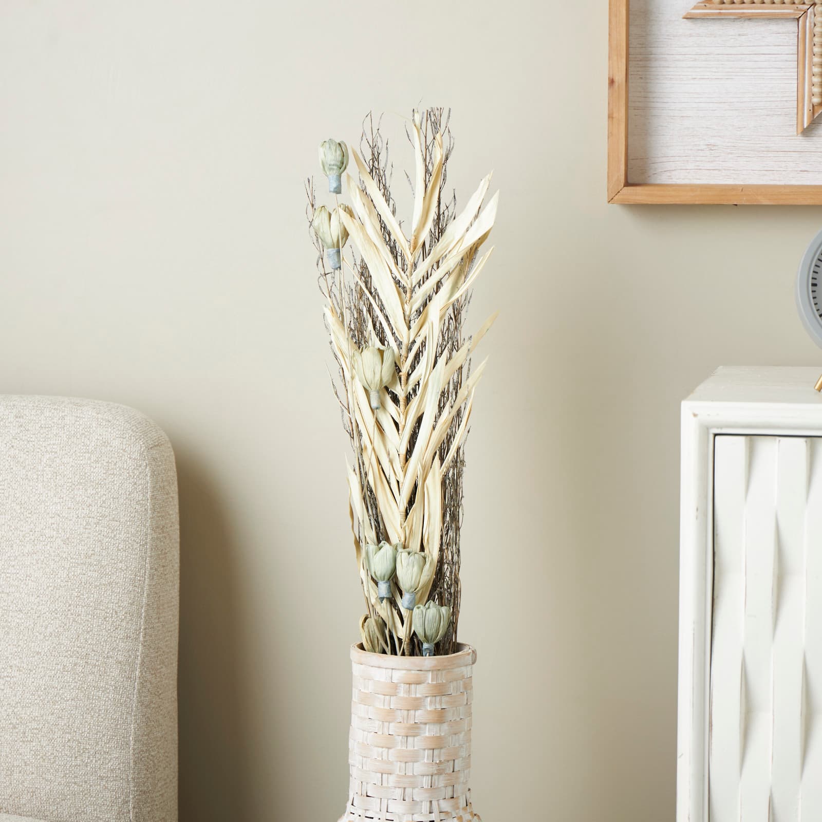 Light Brown Palm Leaf &#x26; Branch Bundle