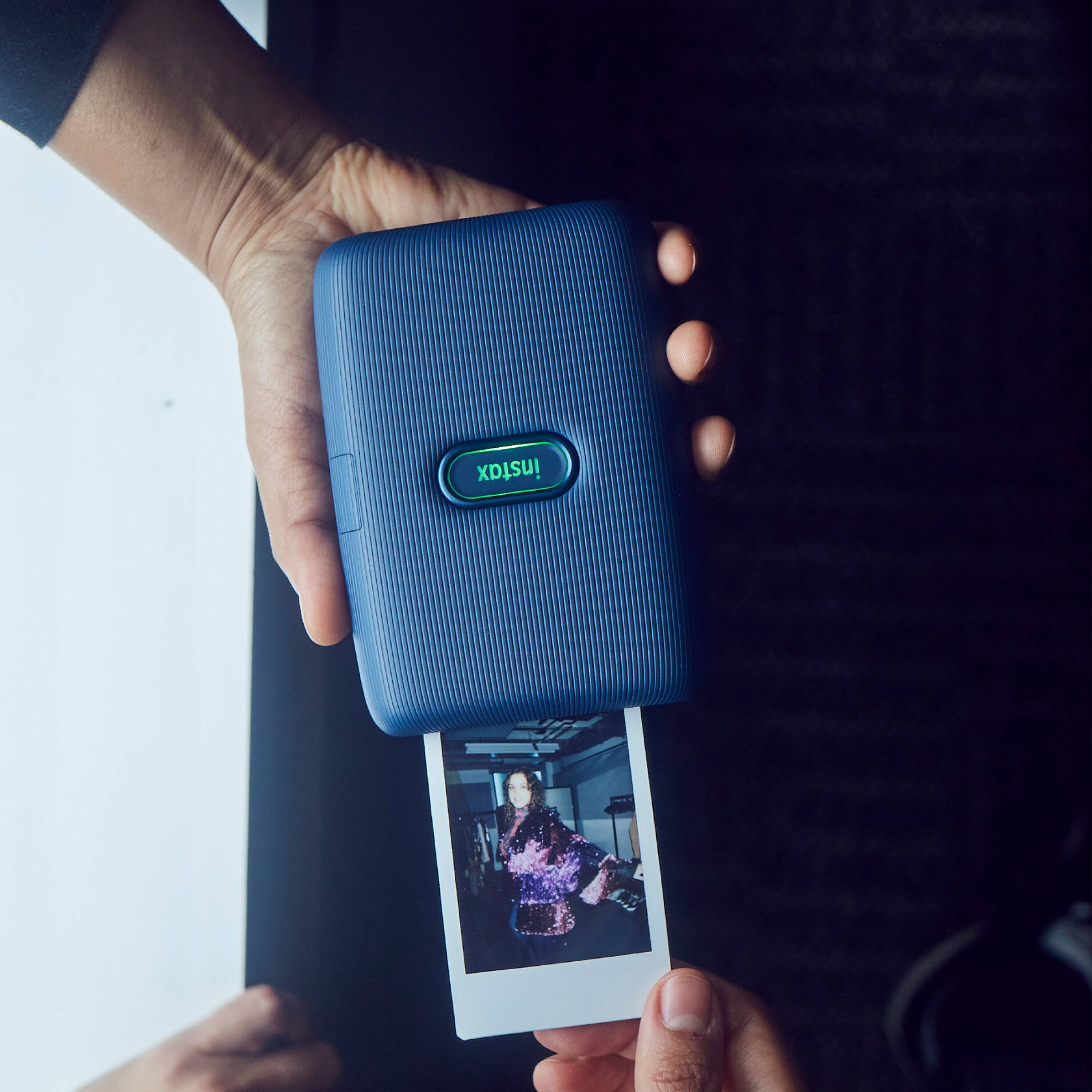 fujifilm instax mini link dark denim