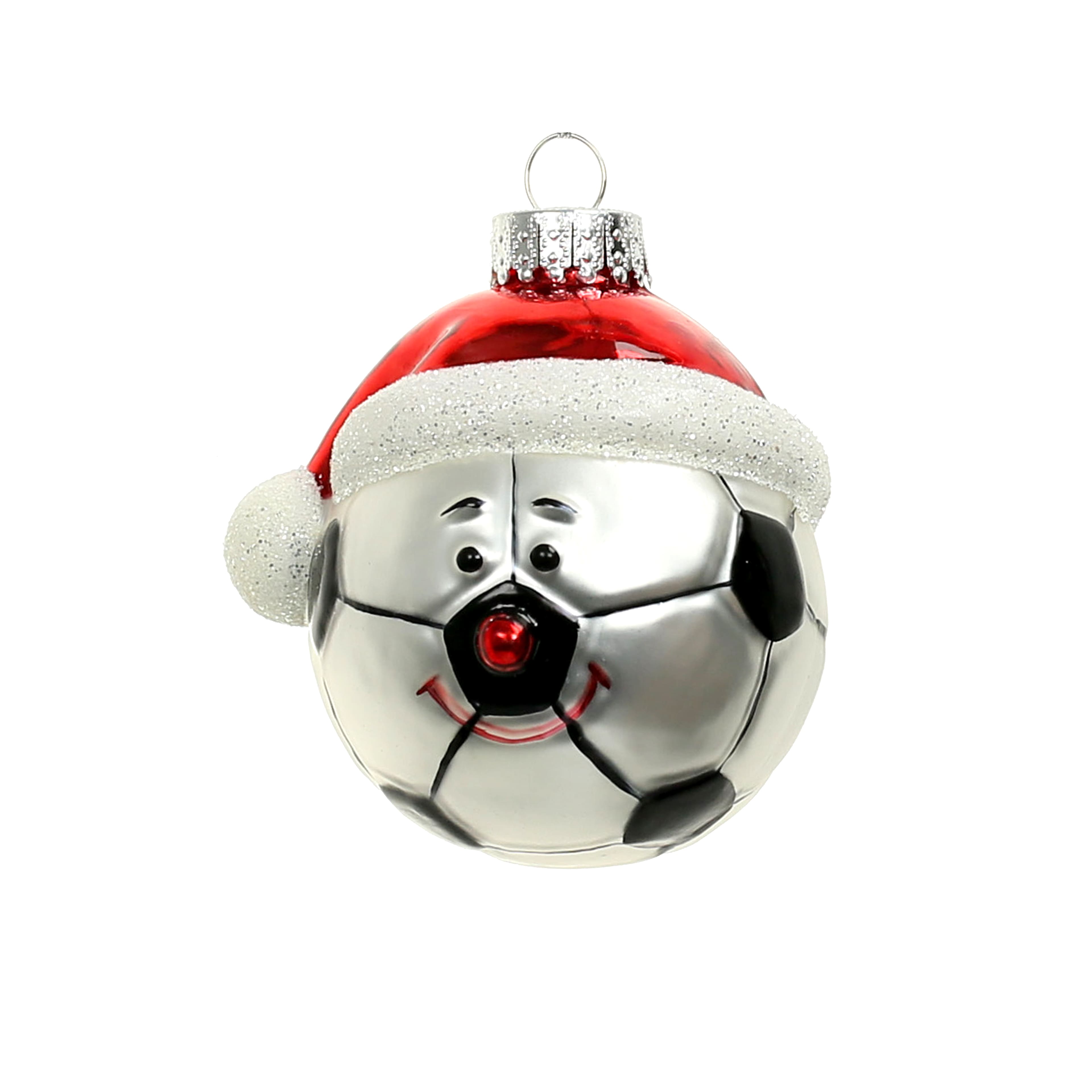 3&#x22; Soccer Glass Ornament by Ashland&#xAE;