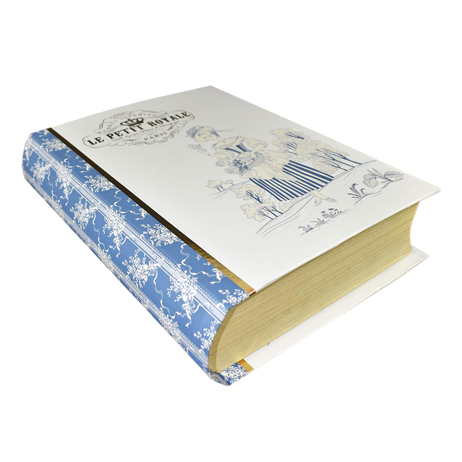 Medium Toile Royale Decorative Book Box by Ashland&#xAE;