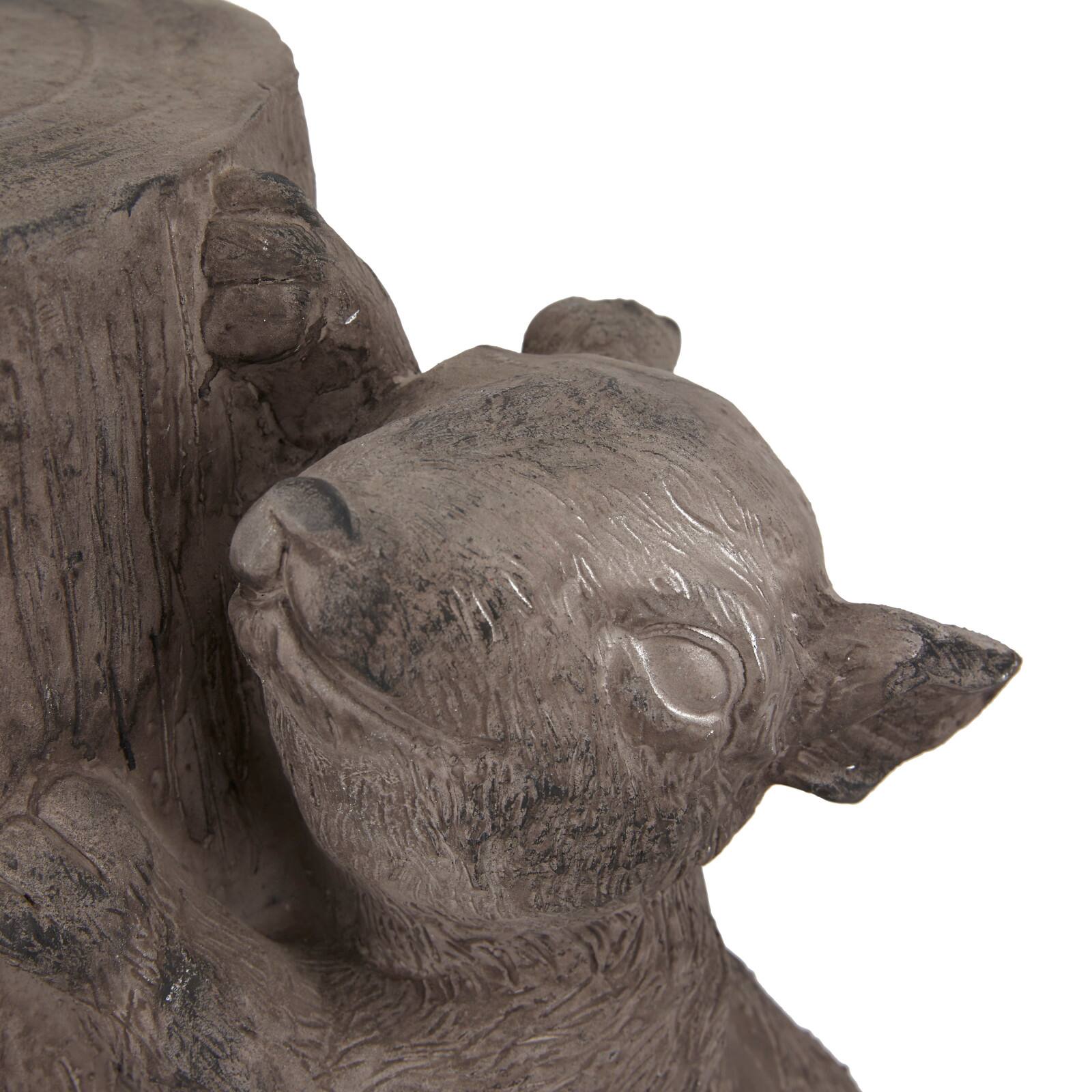 Brown MGO Modern Farmhouse Garden Sculpture, 16&#x22; x 16&#x22; x 9&#x22;