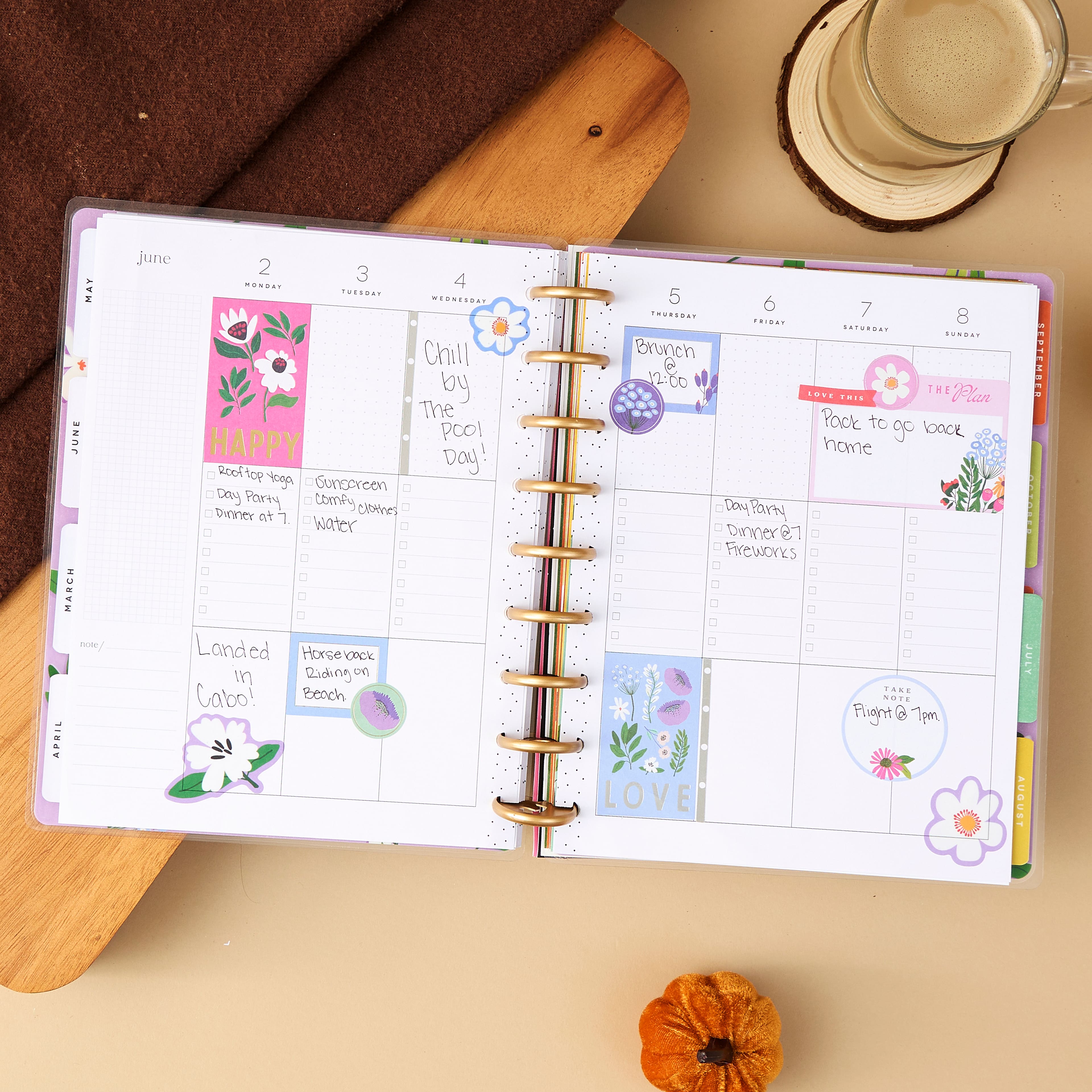 The Classic Happy Planner&#xAE; Brilliant Blooms