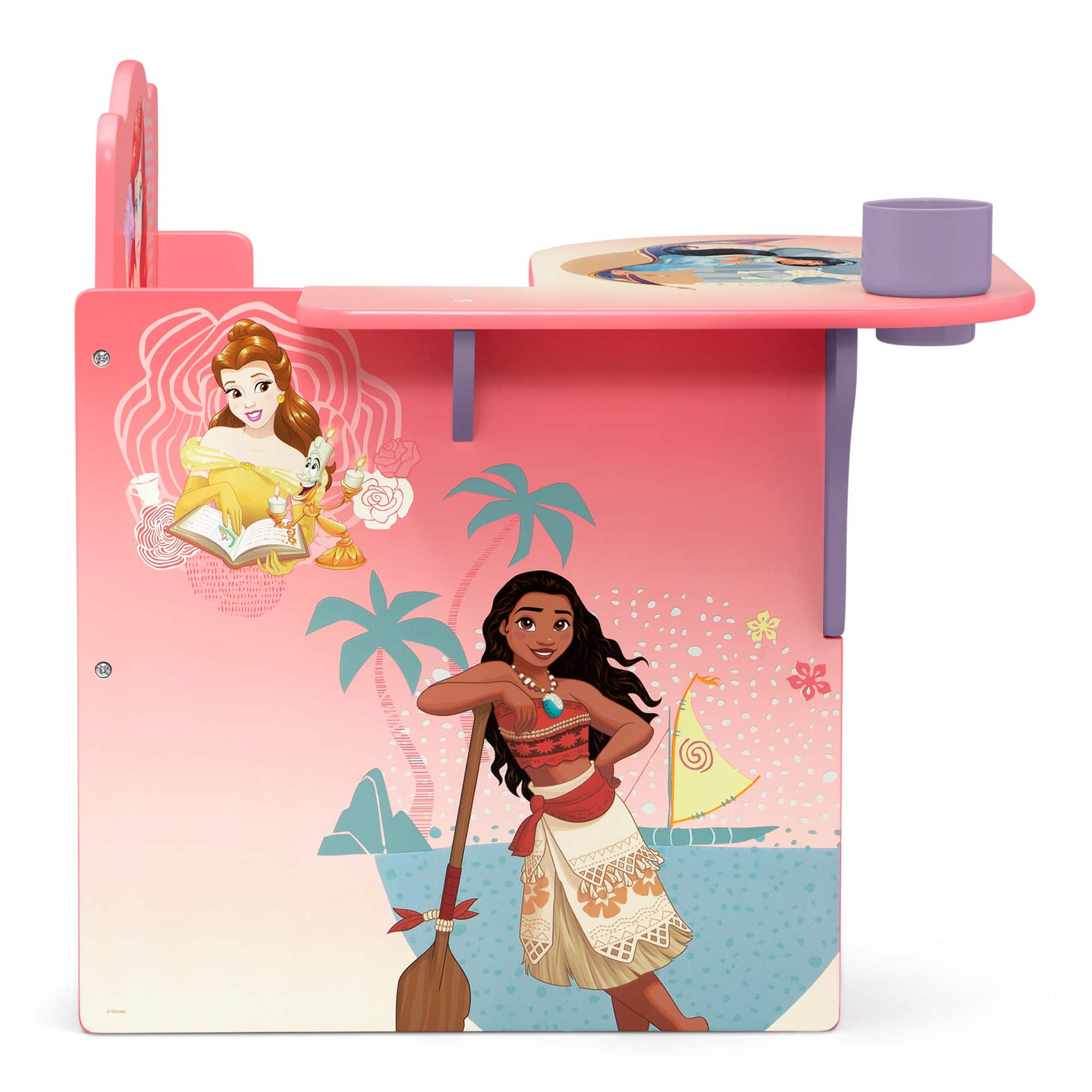 Delta Children Disney&#xAE; Princess Chair Desk with Storage Bin