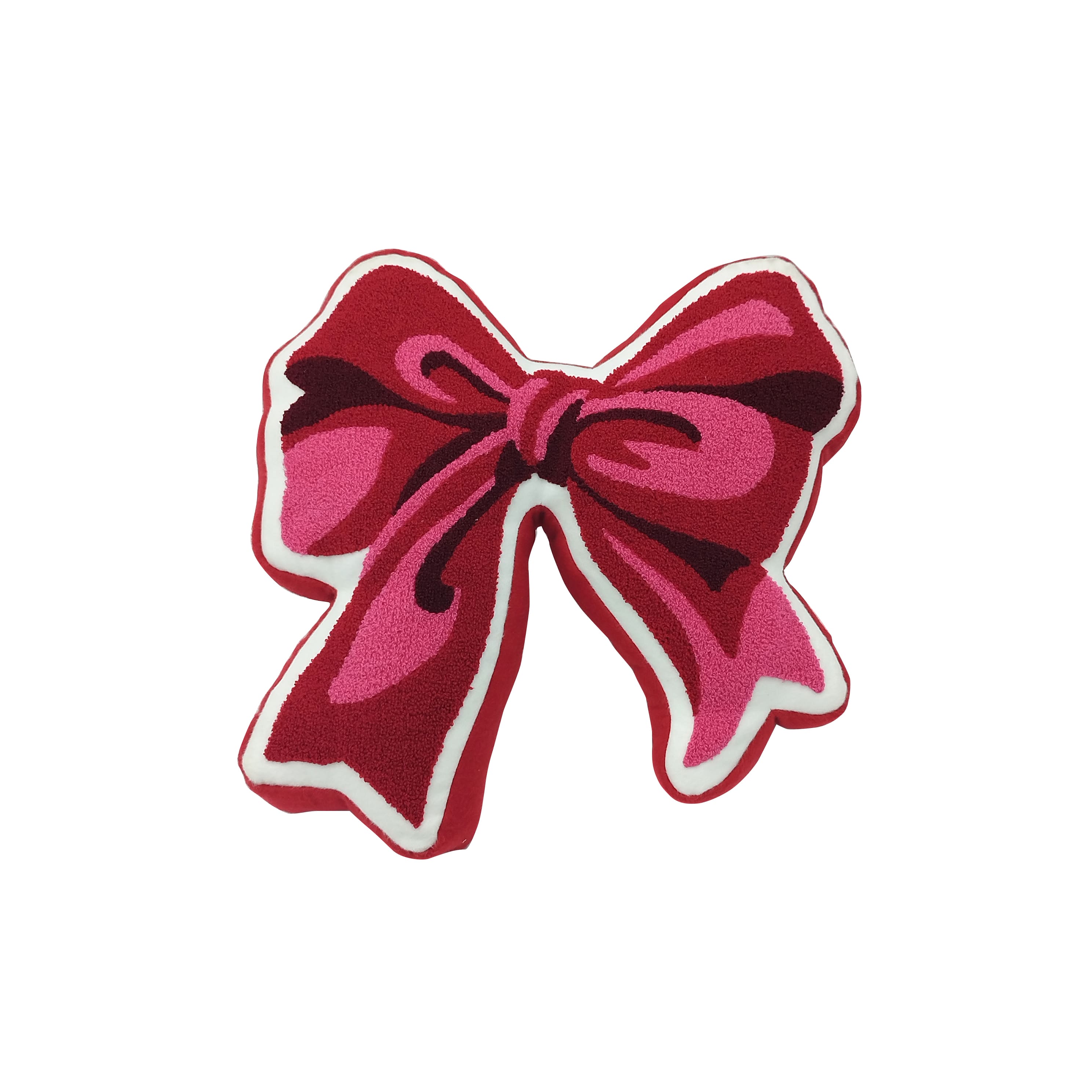15.5" Embroidered Bow Throw Pillow by Celebrate It™