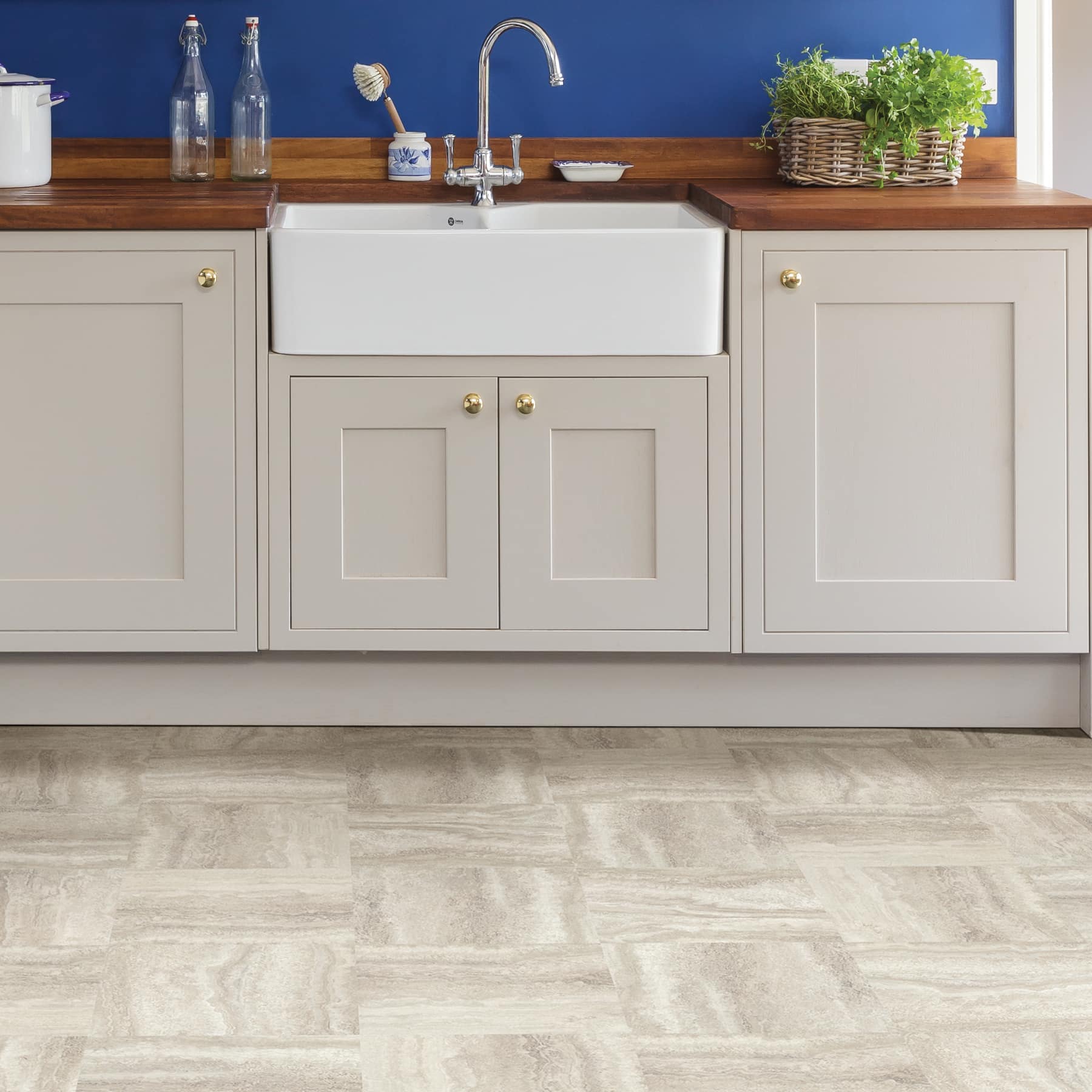 FloorPops Platinum Peel & Stick Floor Tiles