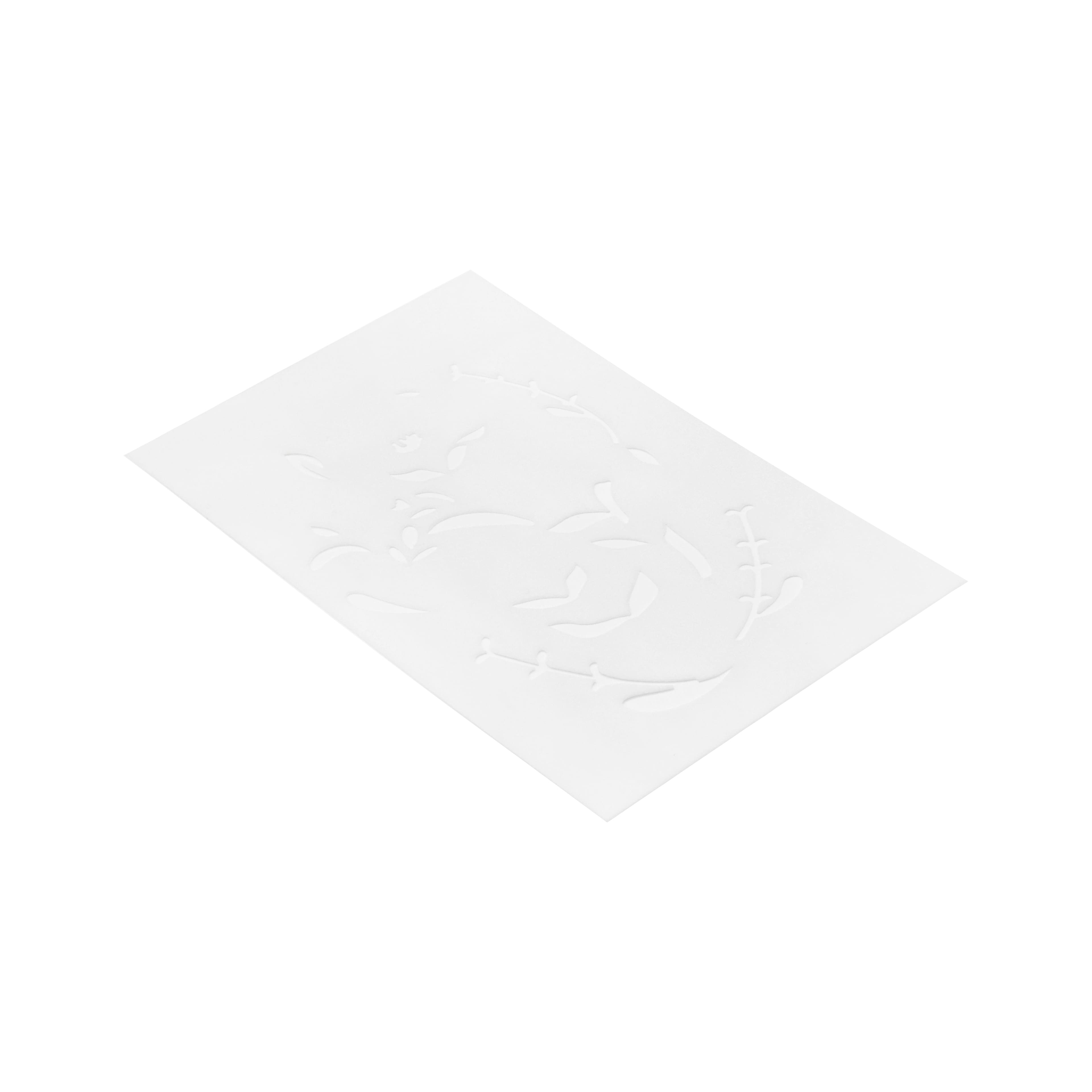 4&#x22; x 6&#x22; Wild Flowers Print Layering Stencil Set by Recollections&#x2122;