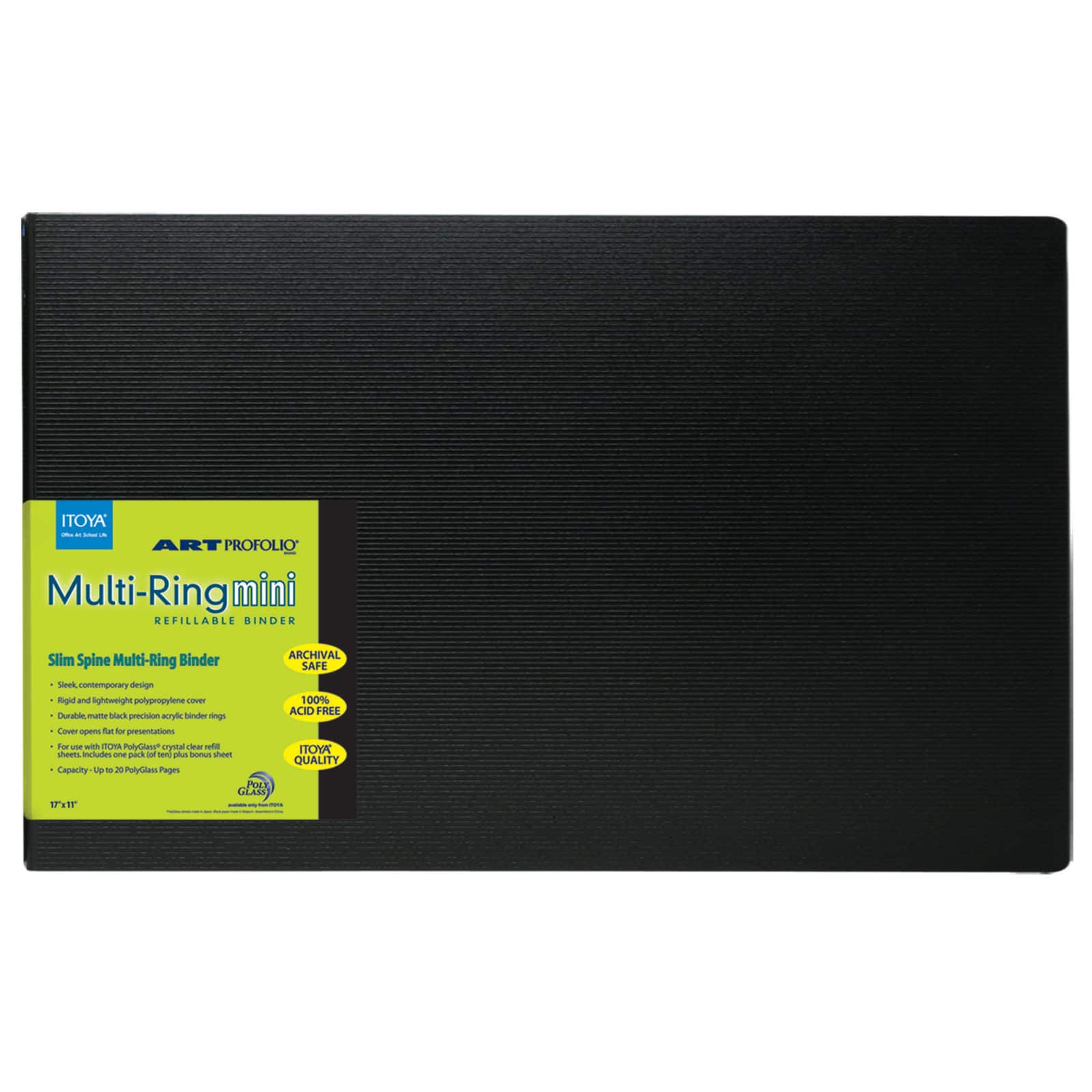 Itoya® Art Profolio® Multi-Ring Mini Binder