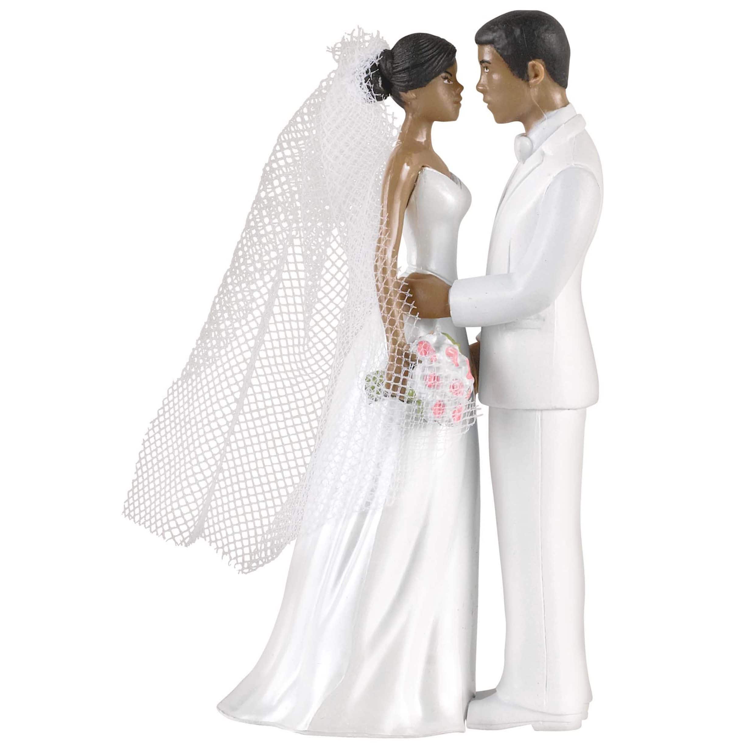 4.5" Bride & Groom Cake Topper Michaels