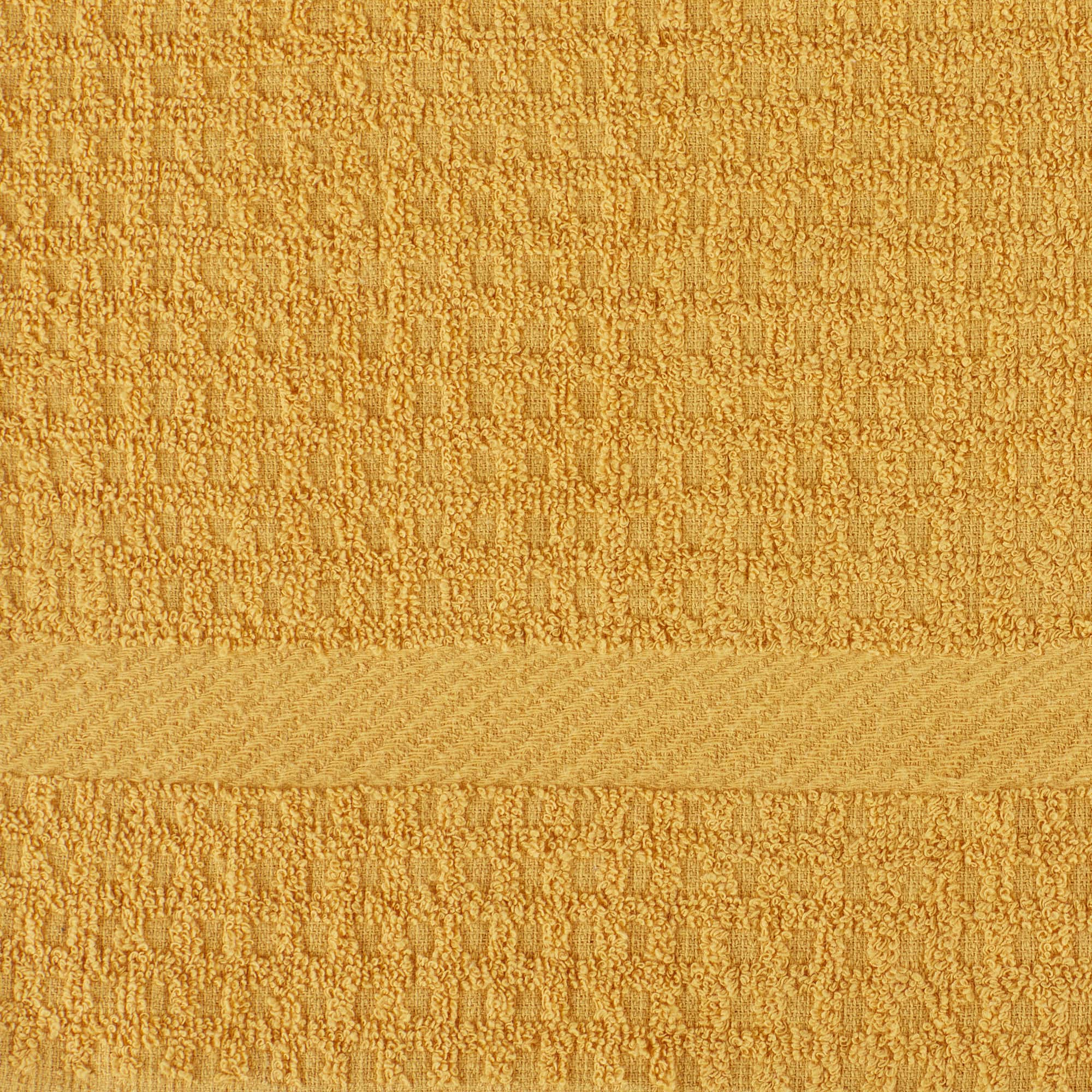 DII® Solid Mustard Waffle Terry Dishtowel (Set of 4)