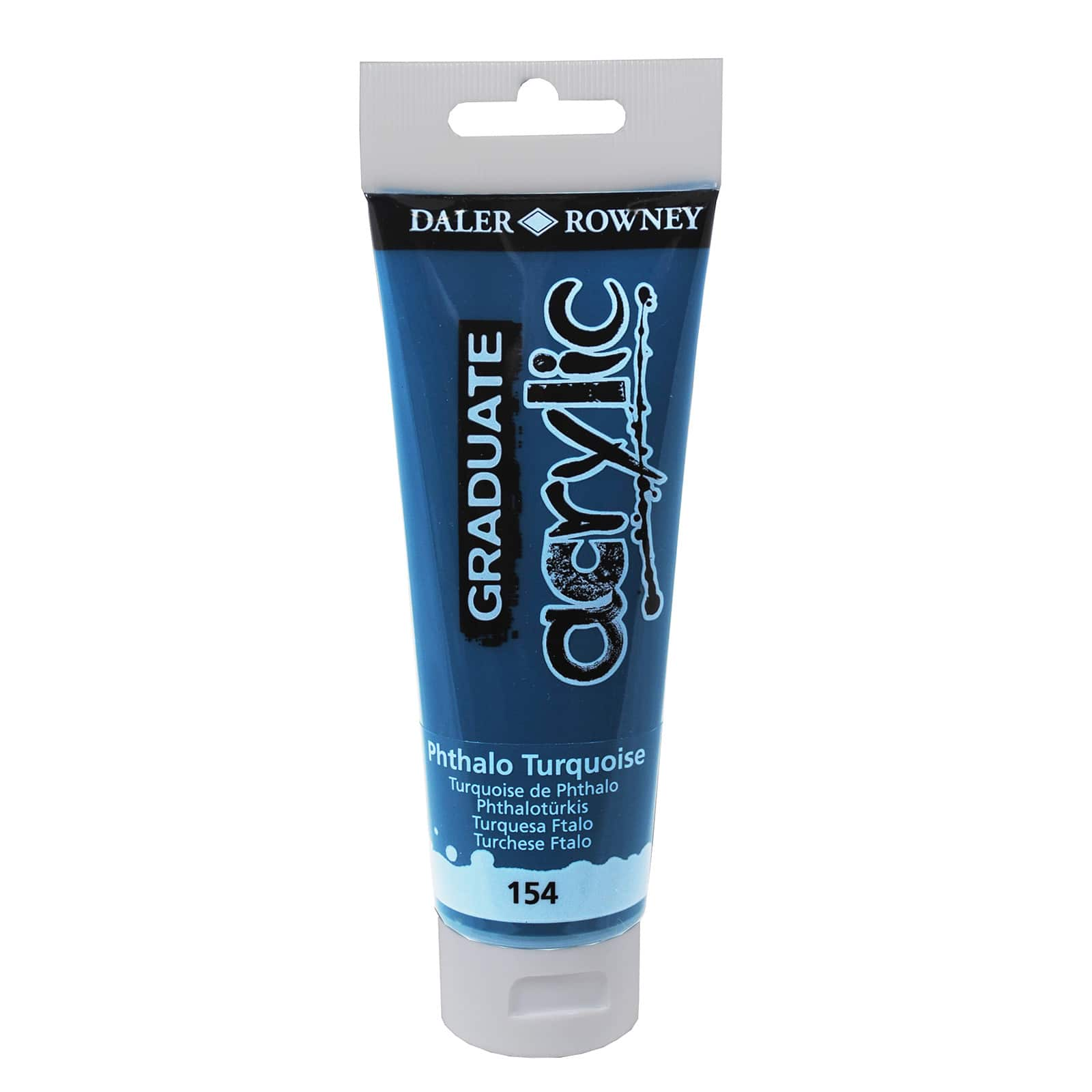 Daler-Rowney Graduate Acrylic Black 120 ml