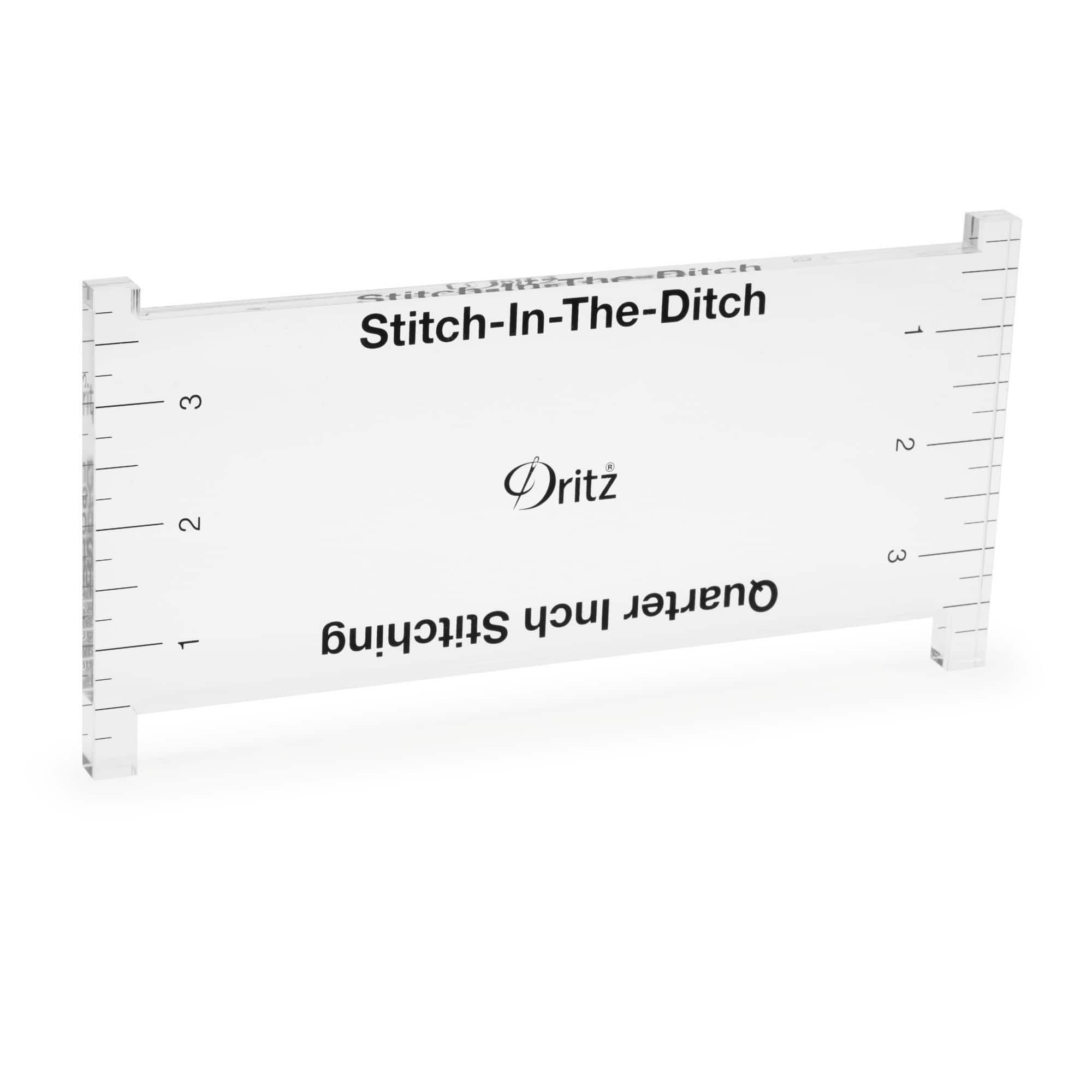 Dritz&#xAE; Clear Acrylic Stitch Tool for 1/4&#x27;&#x27; Presser Foot