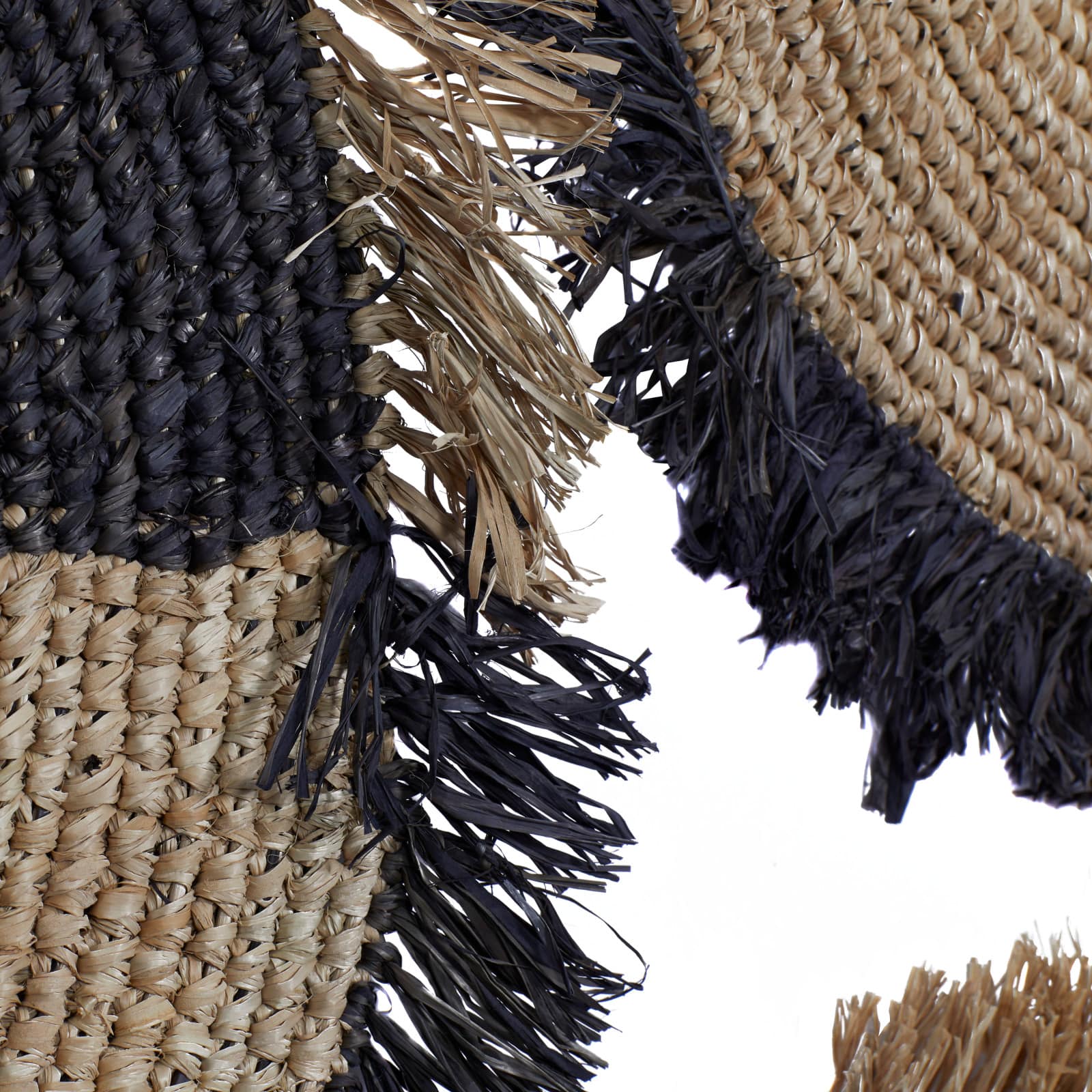 Set of 3 Brown Wood Boho Style Wall Decor 29", 21", 25"