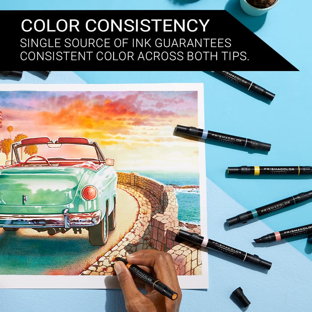 Prismacolor&#xAE; Premier&#xAE; Mid Tone Dual-Ended Art Markers, 12ct.