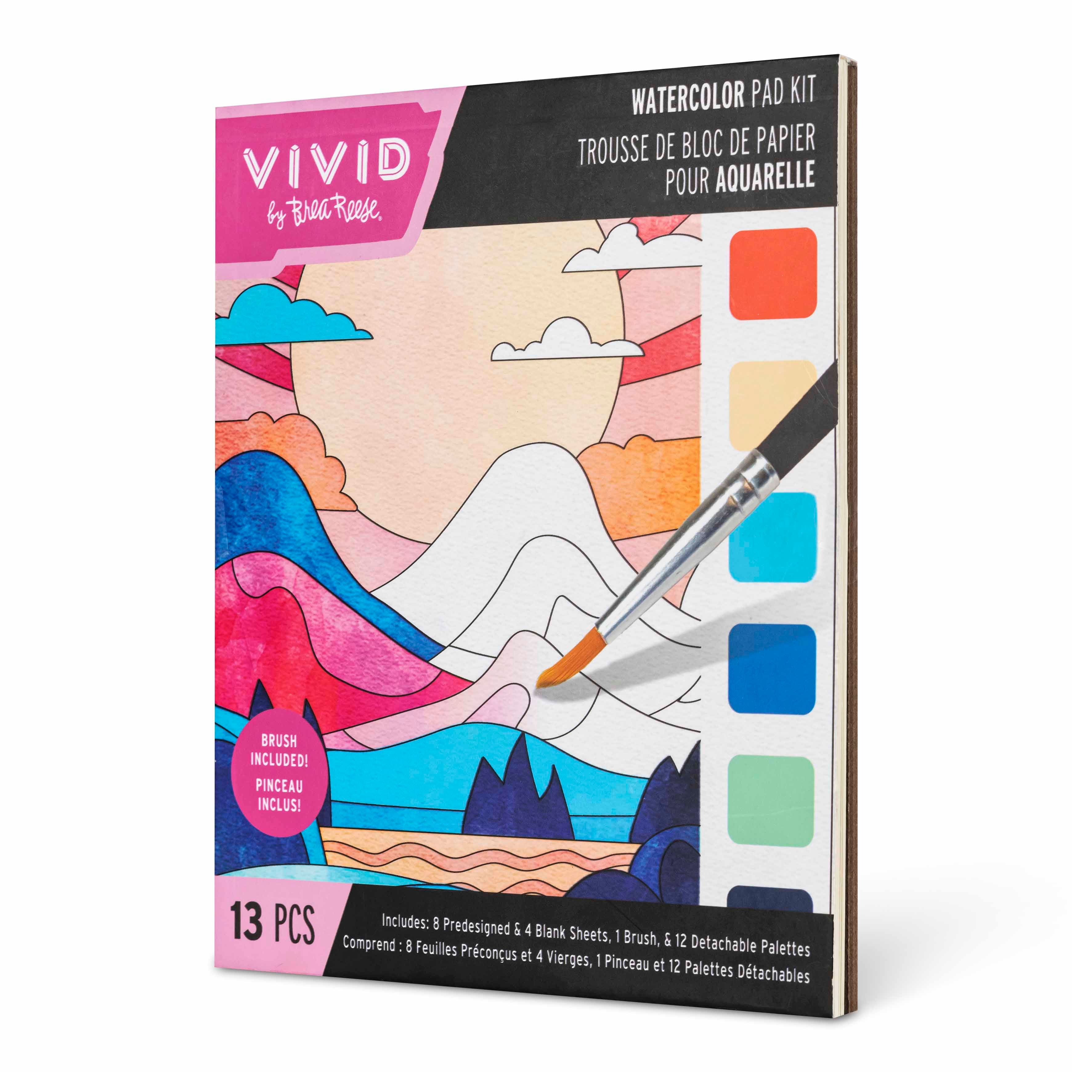 VIVID by Brea Reese&#xAE; Nature Watercolor Pad Kit