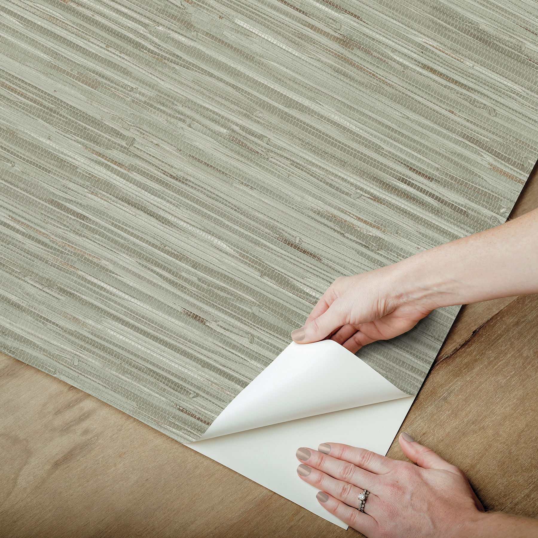 NuWallpaper Grassweave Peel &#x26; Stick Wallpaper