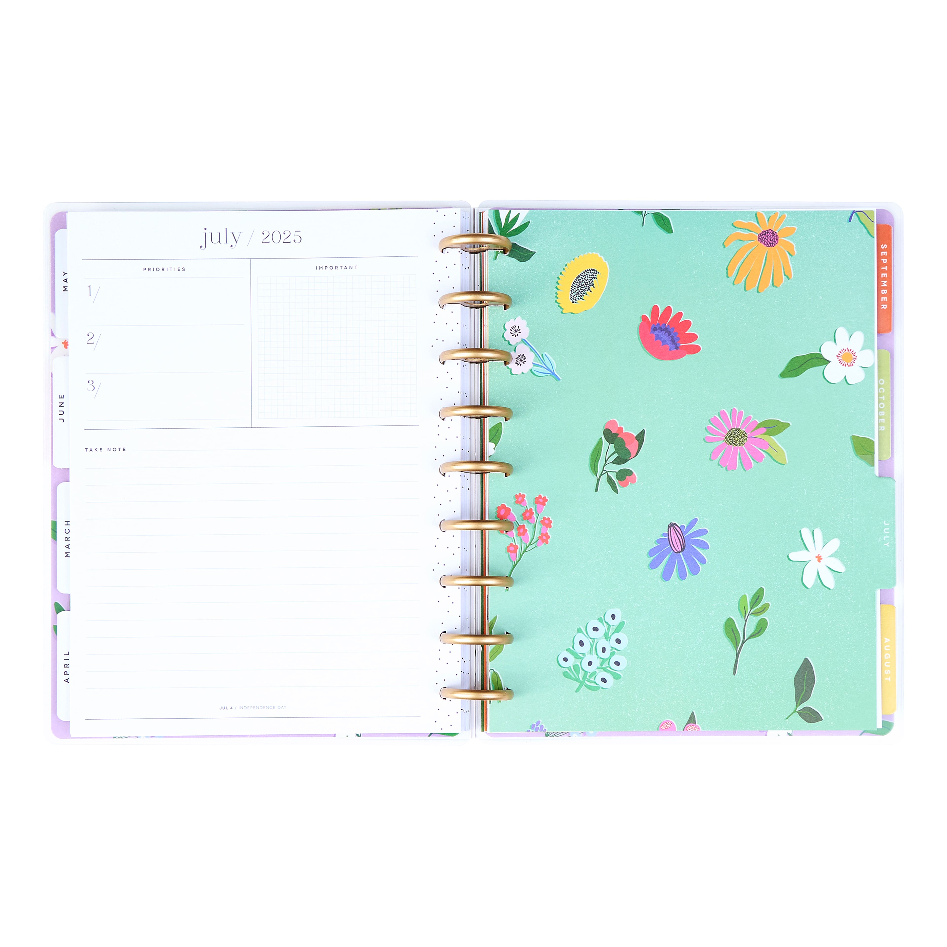 The Classic Happy Planner&#xAE; Brilliant Blooms