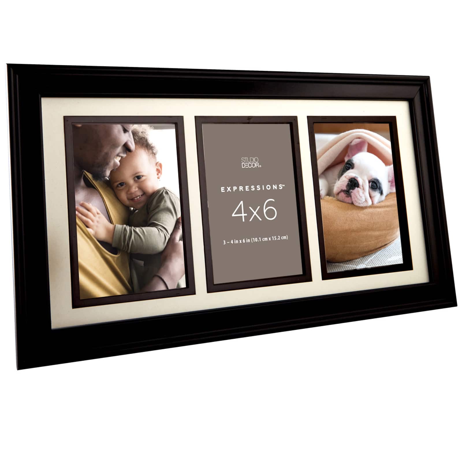Expressions™ 3 Opening 4" x 6" Collage Frame by Studio Décor