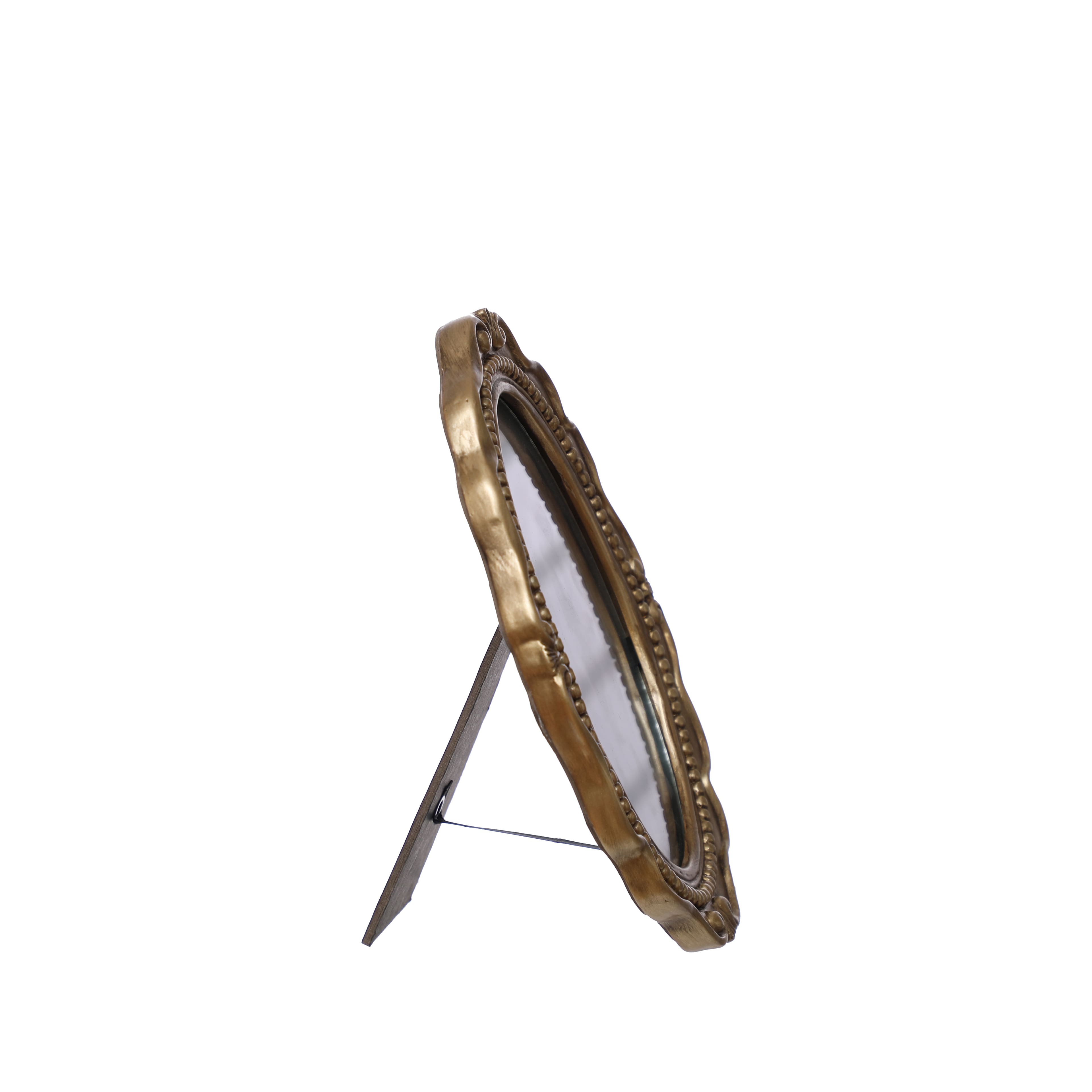 5&#x22; x 7&#x22; Gold Ornate Oval Tabletop Frame by Ashland&#xAE;