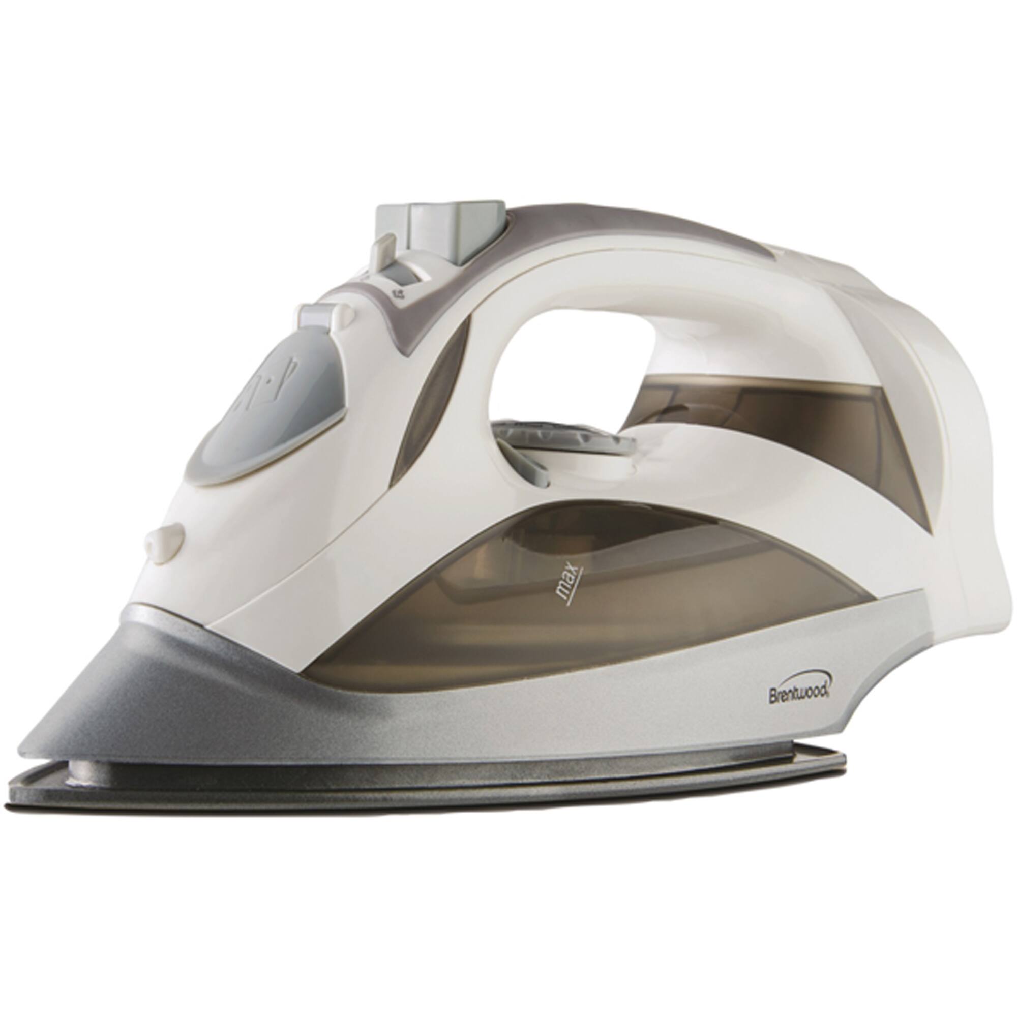 Brentwood 1,200W Nonstick Steam Iron with Retractable Cord