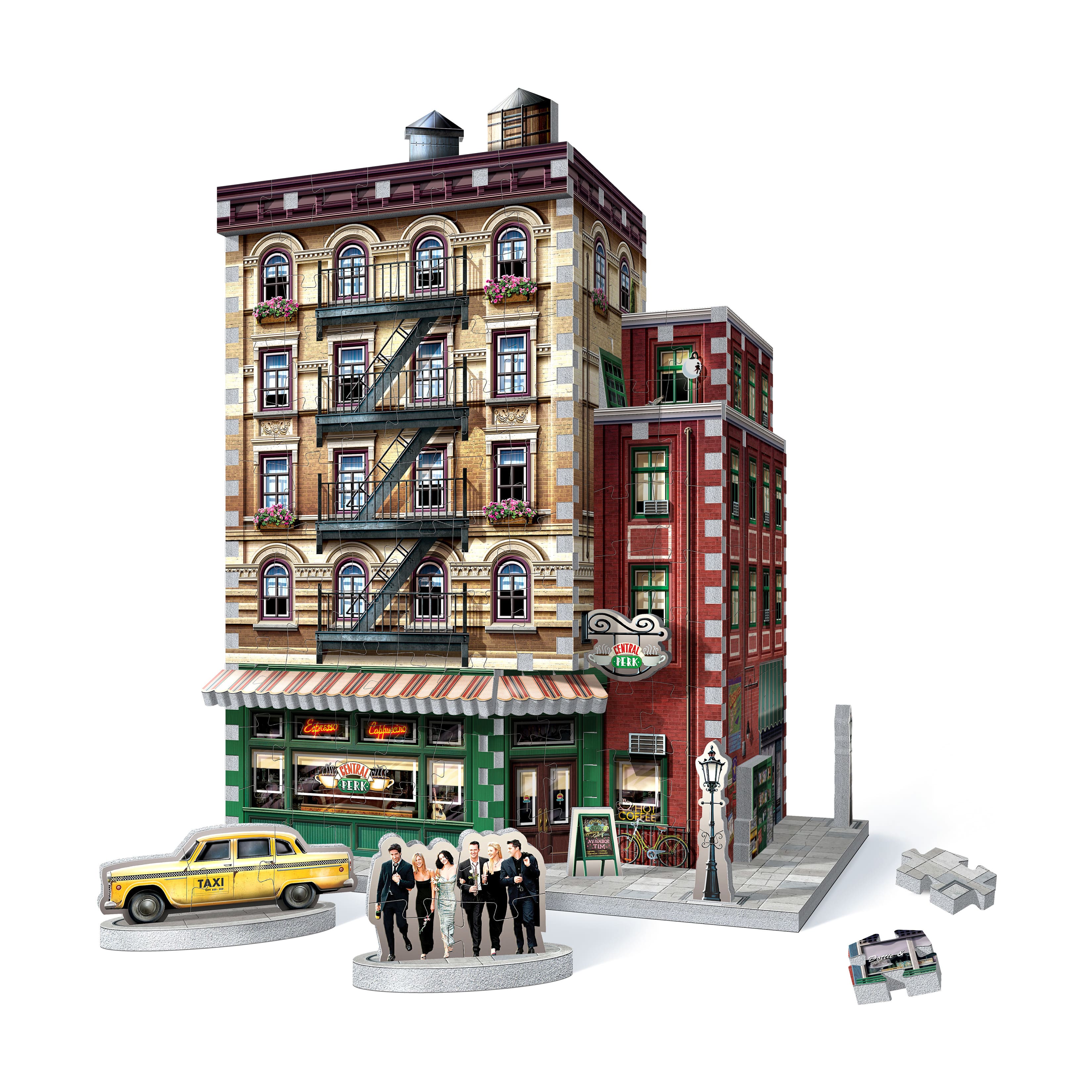 Friends - Central Perk 3D Jigsaw Puzzle: 440 Pcs