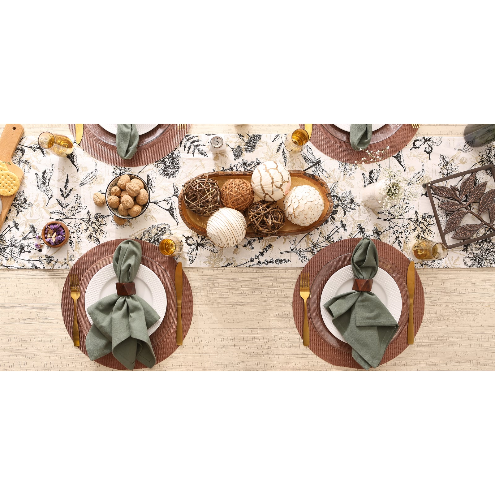 DII&#xAE; Round Double Frame Placemats, 6ct.