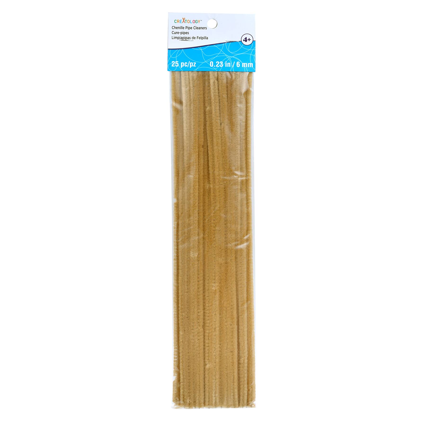 24 Packs: 25 ct. (600 total) Chenille Pipe Cleaners by Creatology™