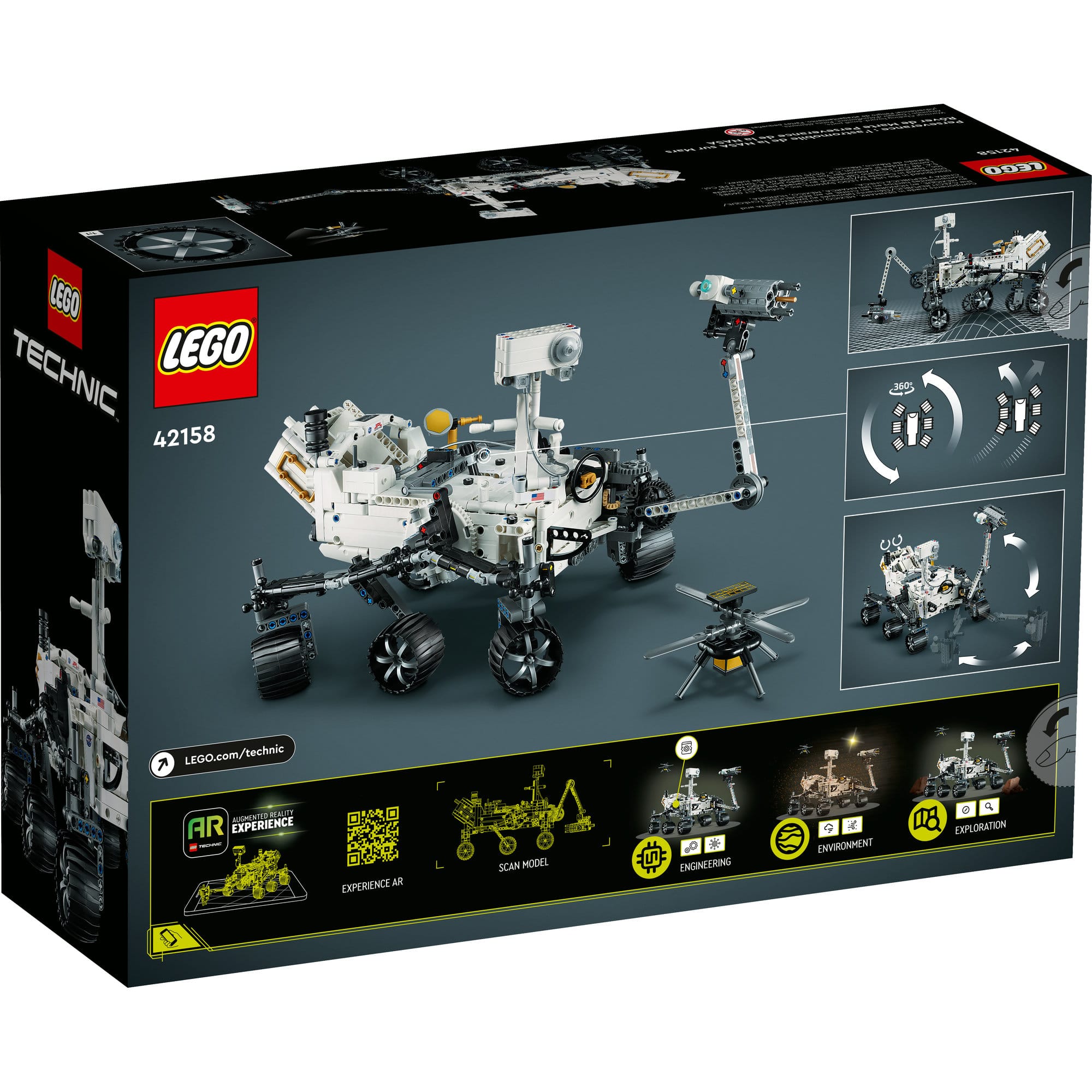 LEGO® Technic™ NASA Mars Rover Perseverance 42158 Building Toy Set (1,132 Pieces)