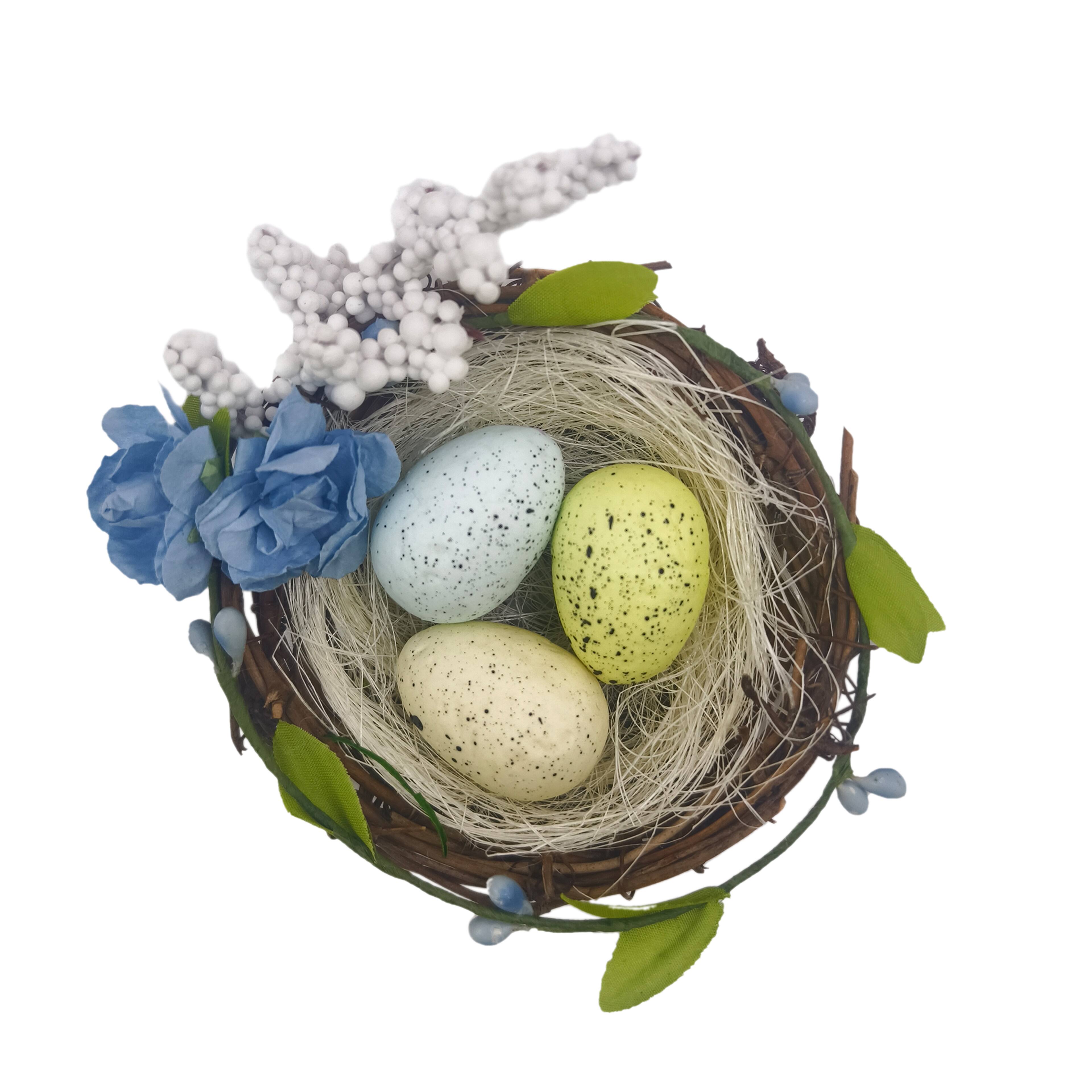4&#x22; Blue Egg Nest by Ashland&#xAE;