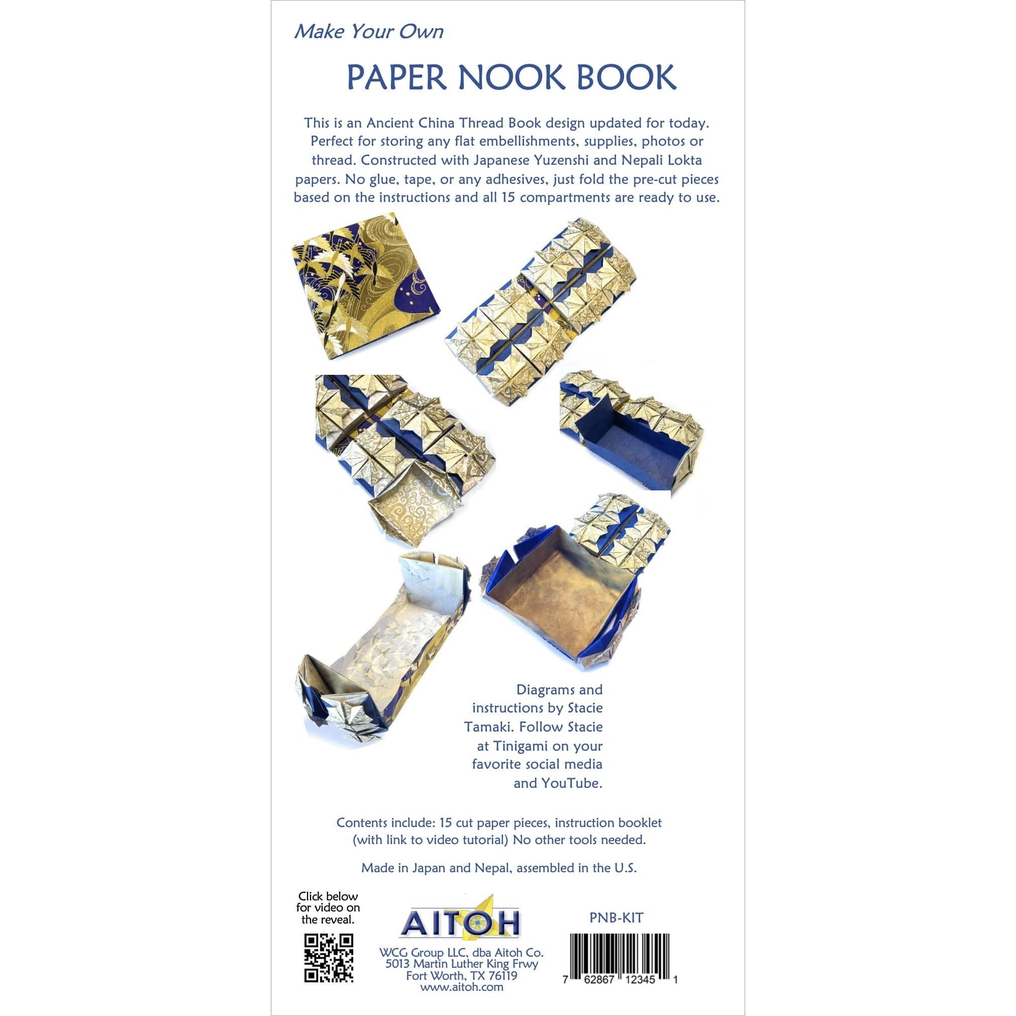 Aitoh Paper Nook Book Kit