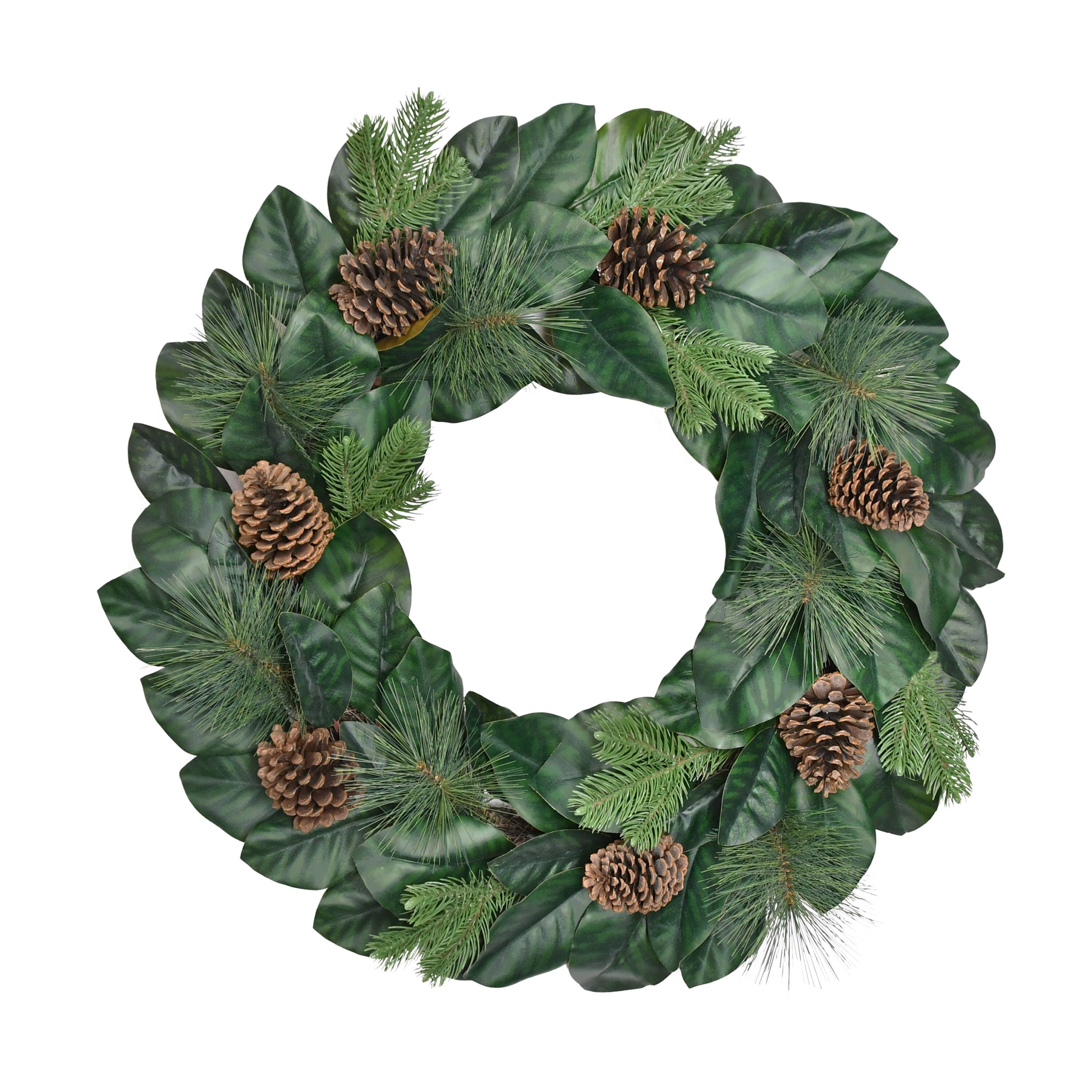 32&#x22; Magnolia Wreath