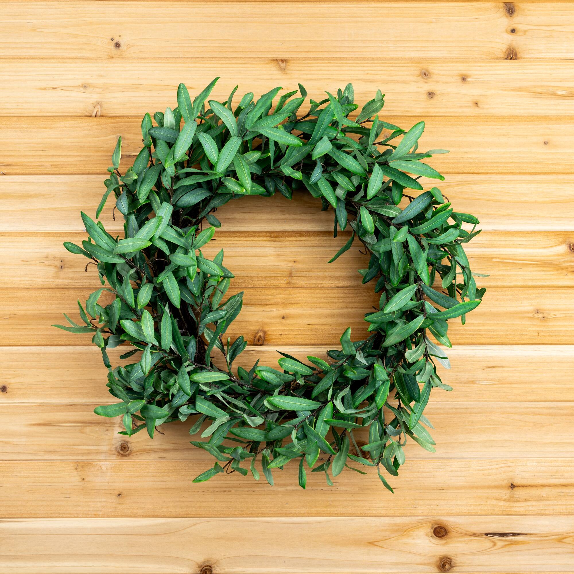 29" Olive Leaf Foliage Wreath