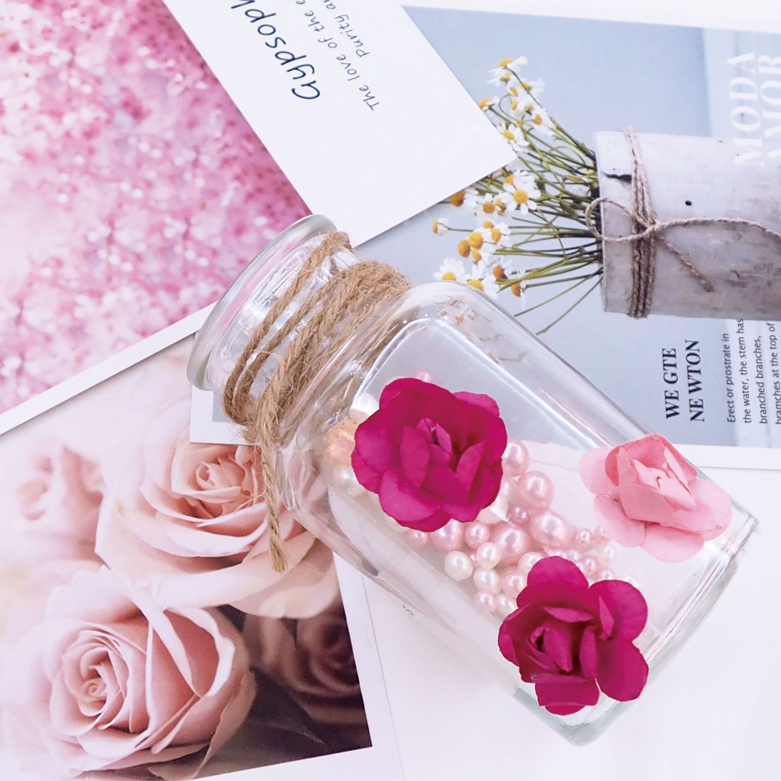 12 Packs: 8 ct. (96 total) 3D Rose Floral Stickers by Recollections™