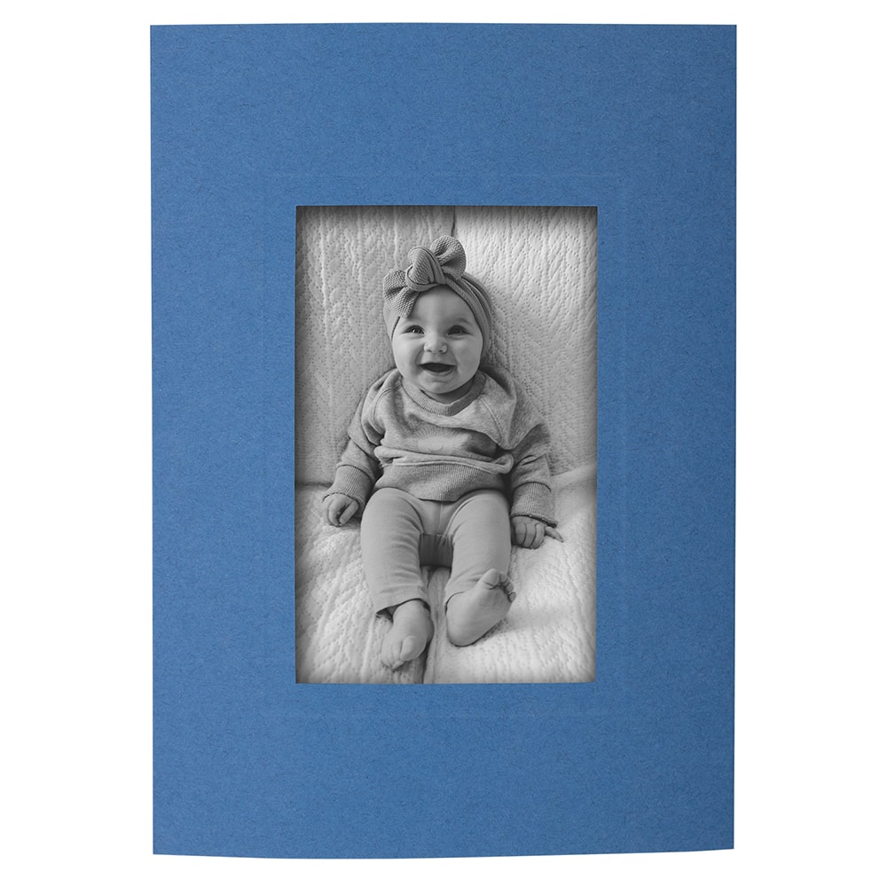 JAM Paper A7 Blue Photo Notecards