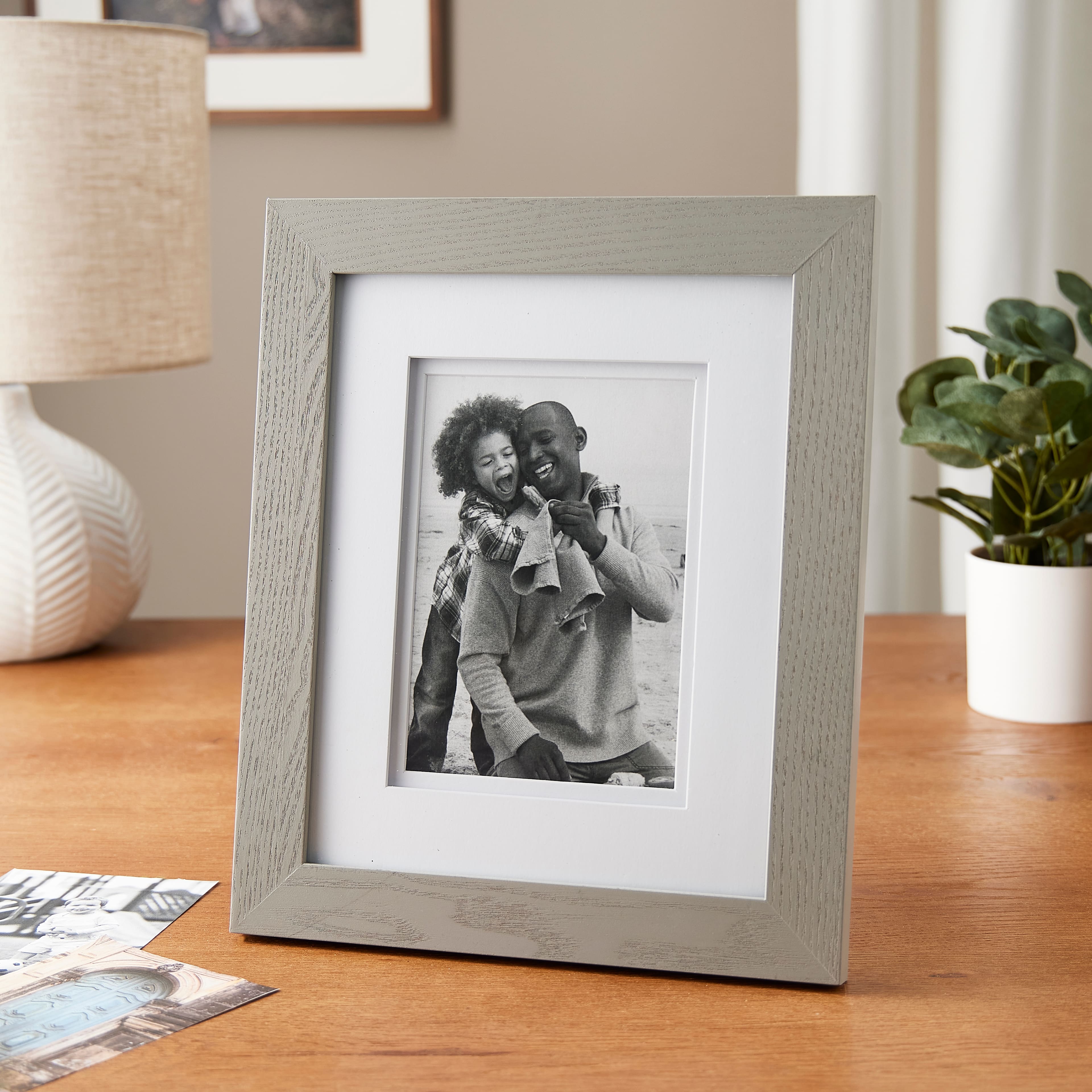 8 Pack: Gray 5&#x22; x 7&#x22; Gallery Frame with Double Mat by Studio D&#xE9;cor&#xAE;