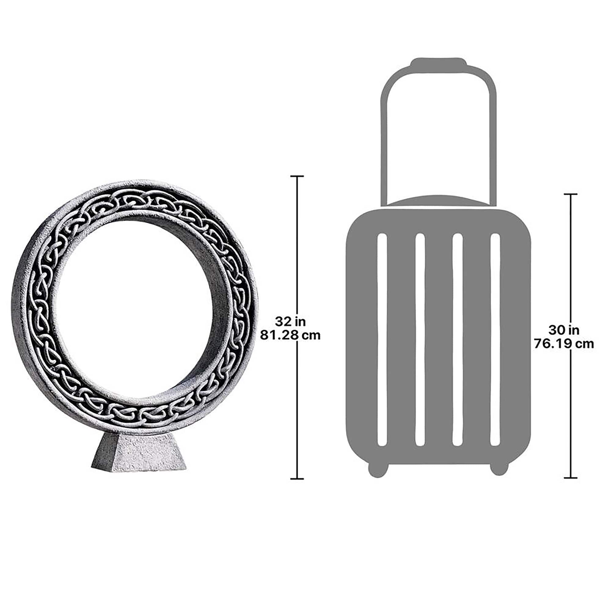 Design Toscano 32" Celtic Circle of Life Sculpture