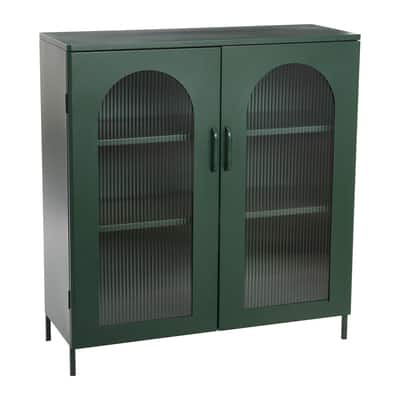 40 Dark Green Solstice Wide Metal Accent Cabinet Michaels   Thumb E70CFF94BA5748E191A3870CE84D1863 