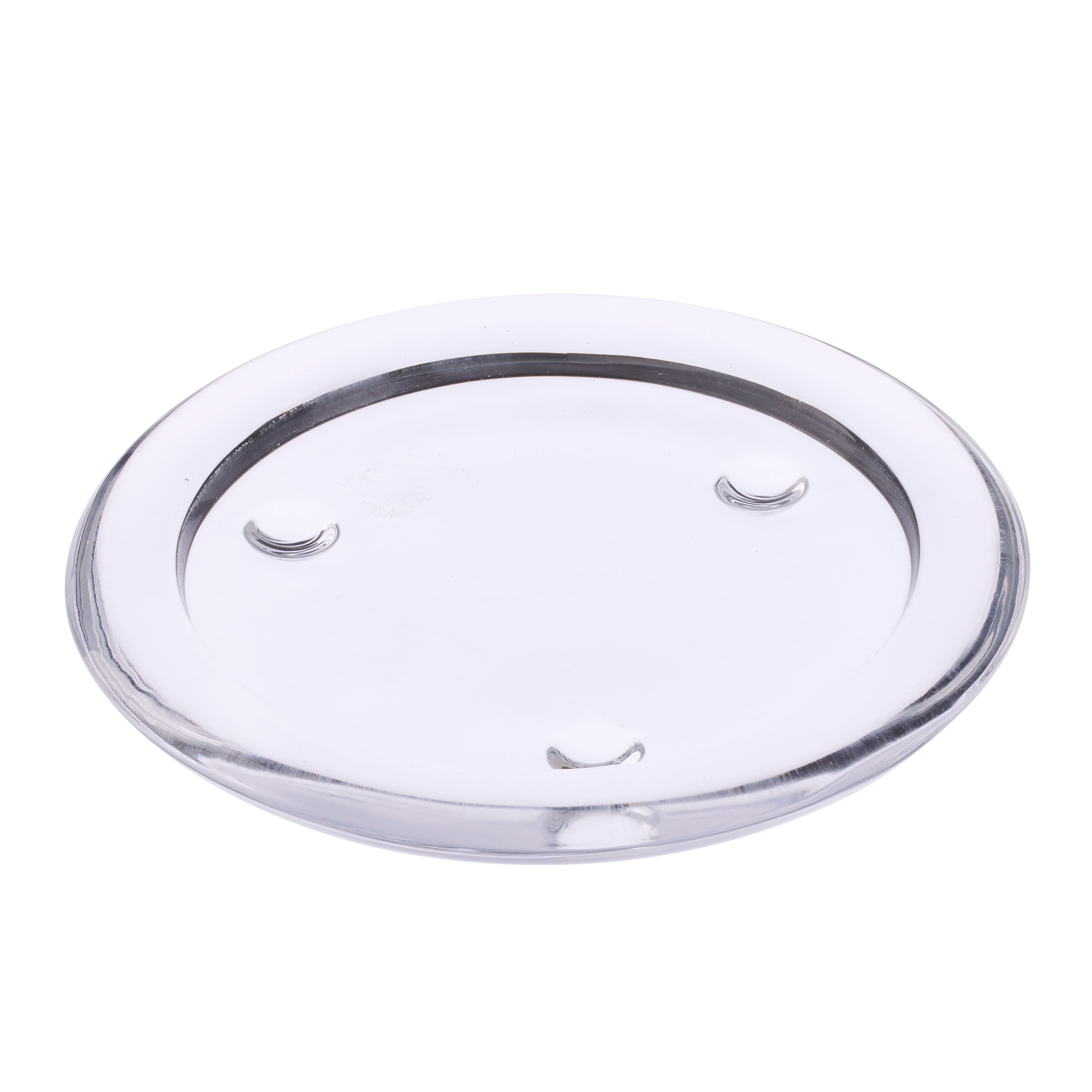 Ashland&#xAE; Glass Candle Plate